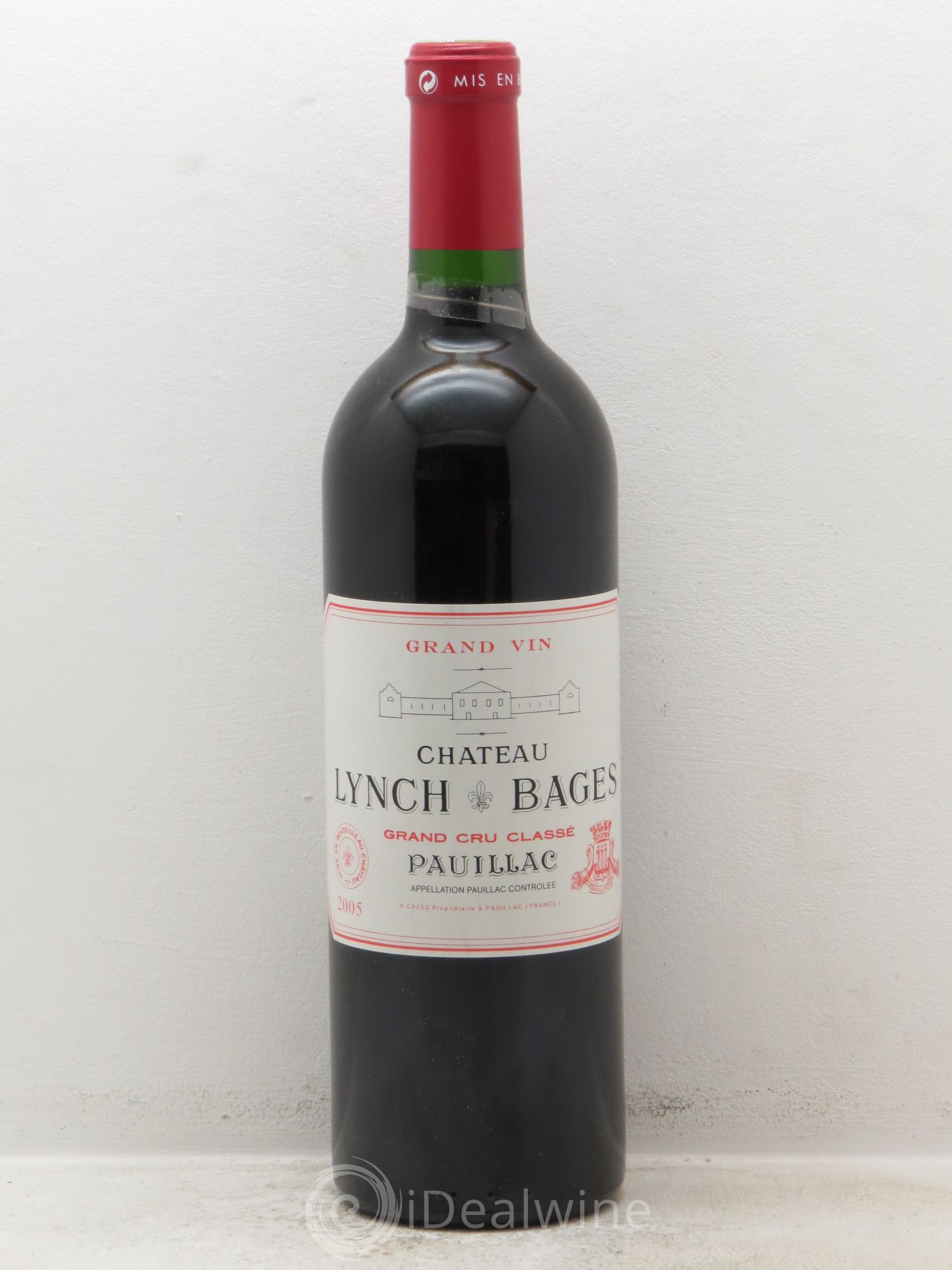 Château Lynch Bages 5ème Grand Cru Classé 2005 - Lot de 1 bouteille - 0