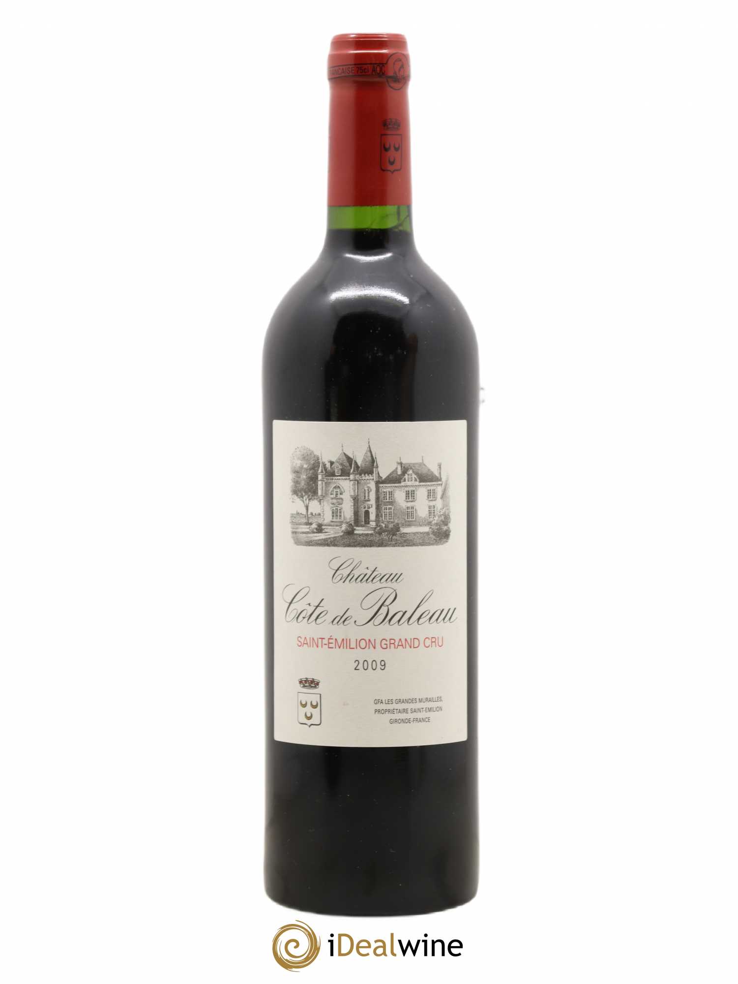 Château Côte de Baleau Grand Cru Classé 2009 - Lot de 1 bouteille - 0