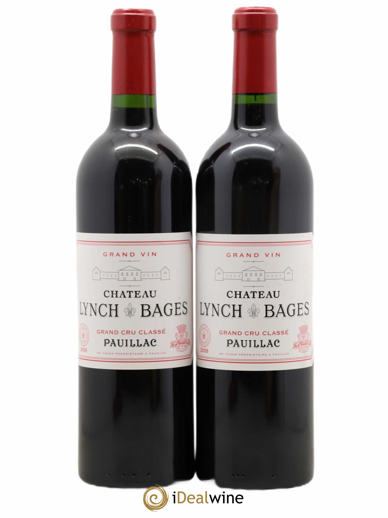 Château Lynch Bages 5ème Grand Cru Classé 2009 - Lot de 2 bouteilles - 0
