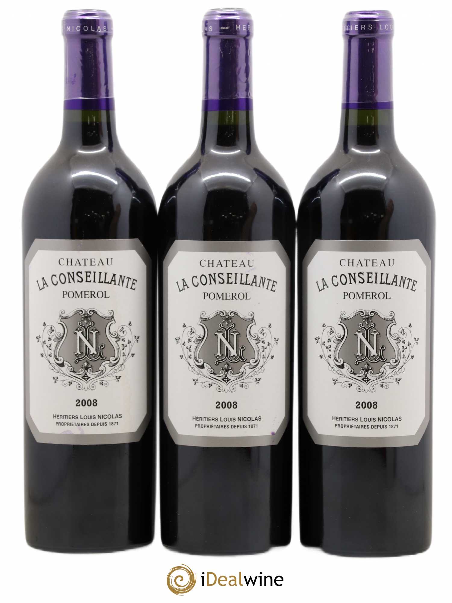 Château la Conseillante 2008 - Lot de 3 bouteilles - 0