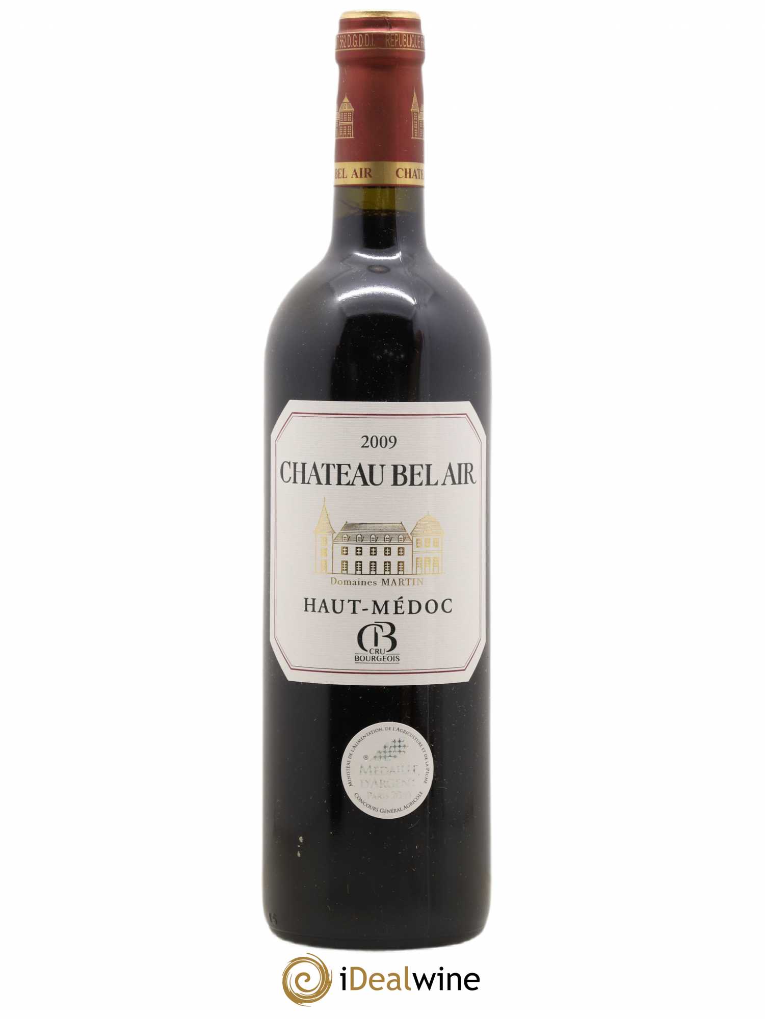 Château Bel Air 2009 - Lot de 1 bouteille - 0