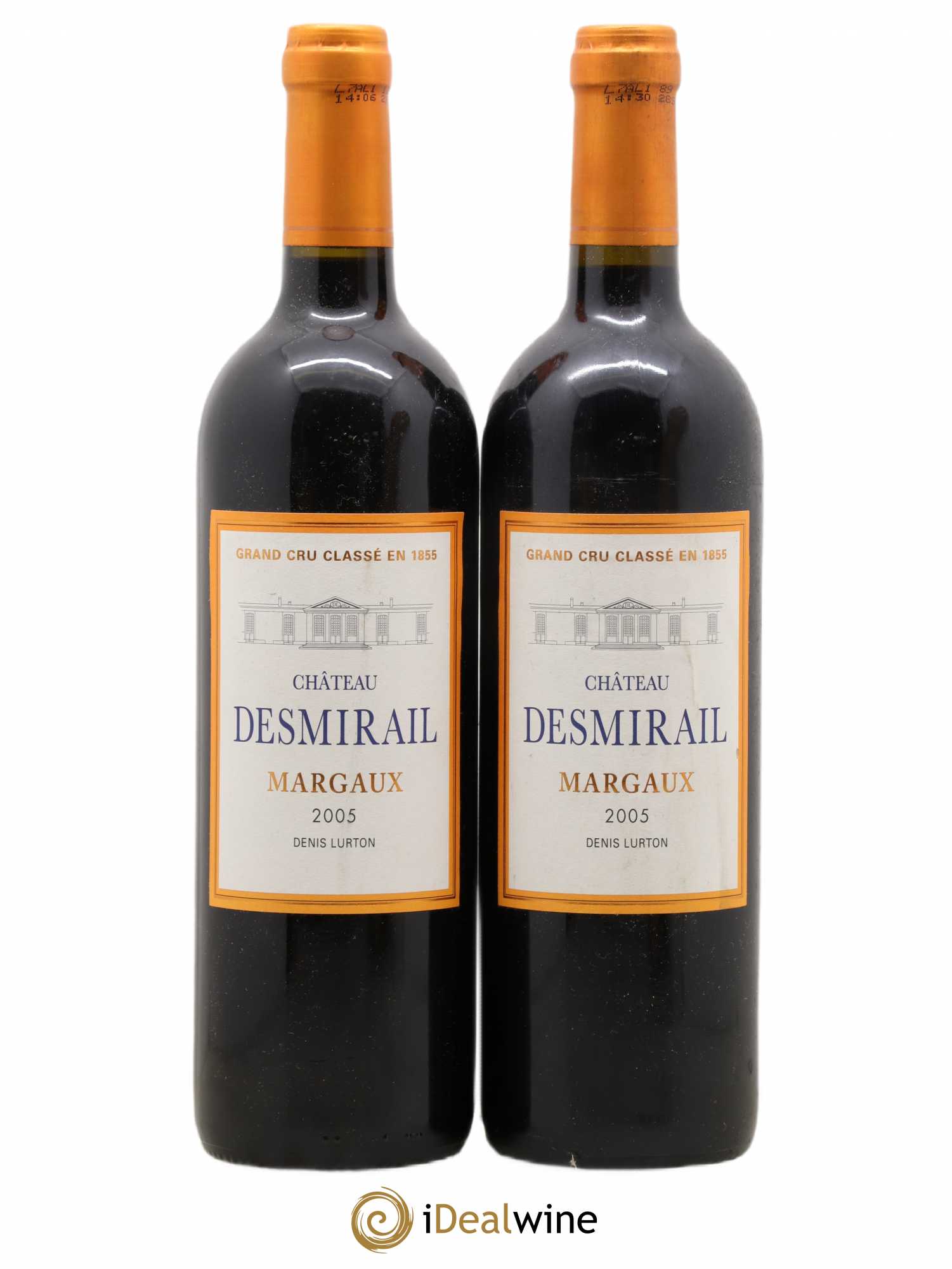 Château Desmirail 3ème Grand Cru Classé 2005 - Lot de 2 bouteilles - 0