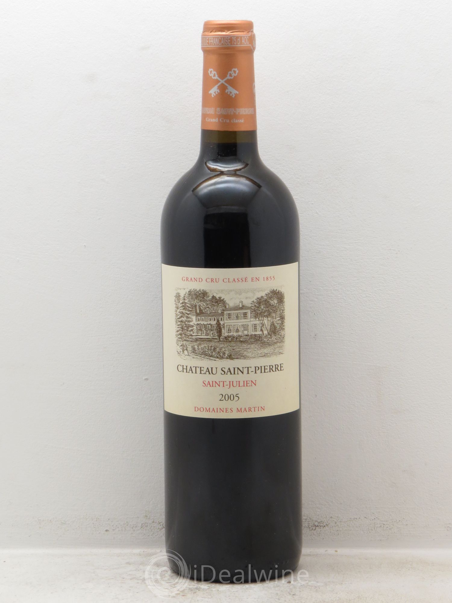 Château Saint-Pierre 4ème Grand Cru Classé 2005 - Lot de 1 bouteille - 0
