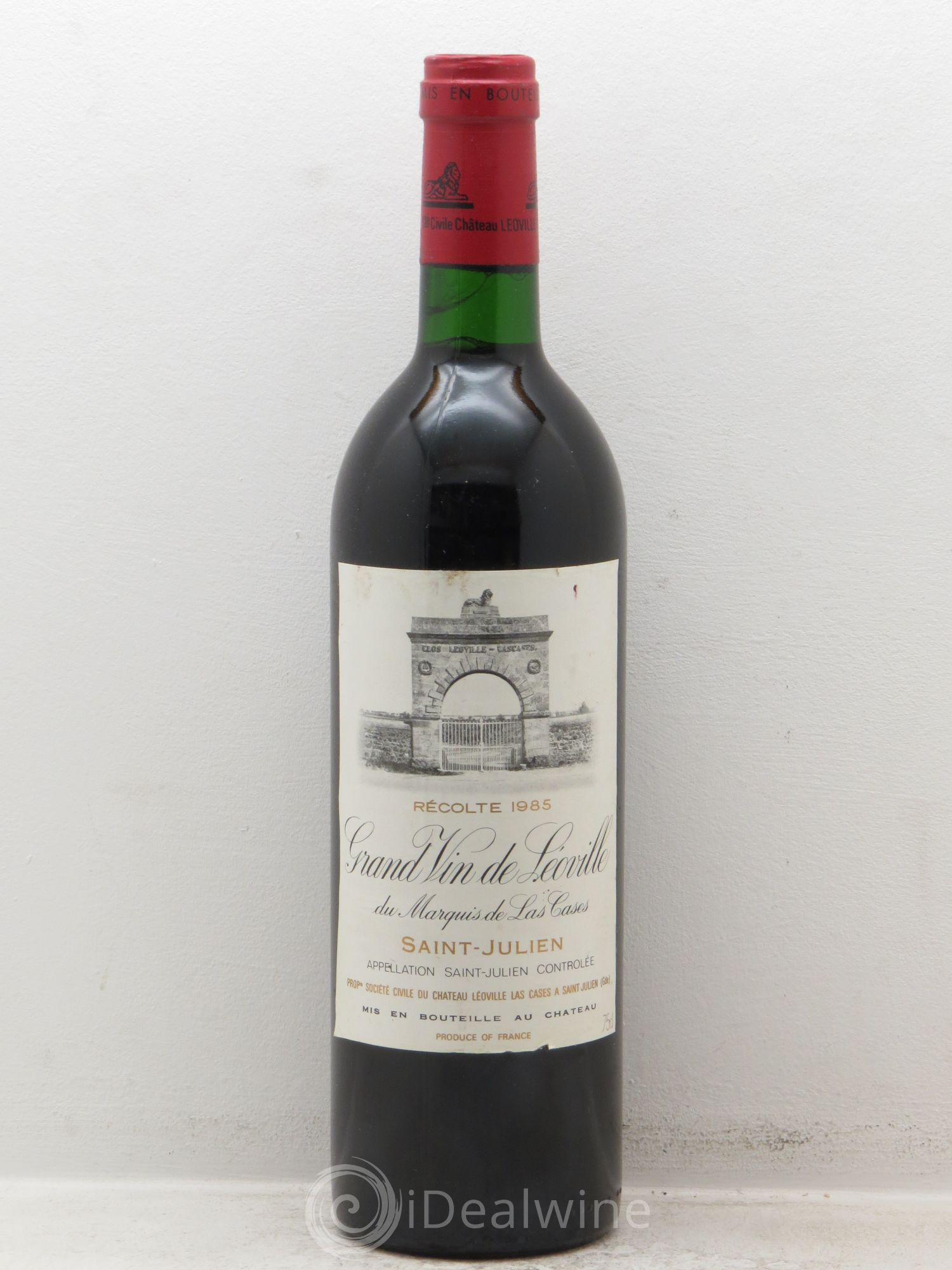 Château Léoville Las Cases 2ème Grand Cru Classé 1985 - Lot de 1 bouteille - 0