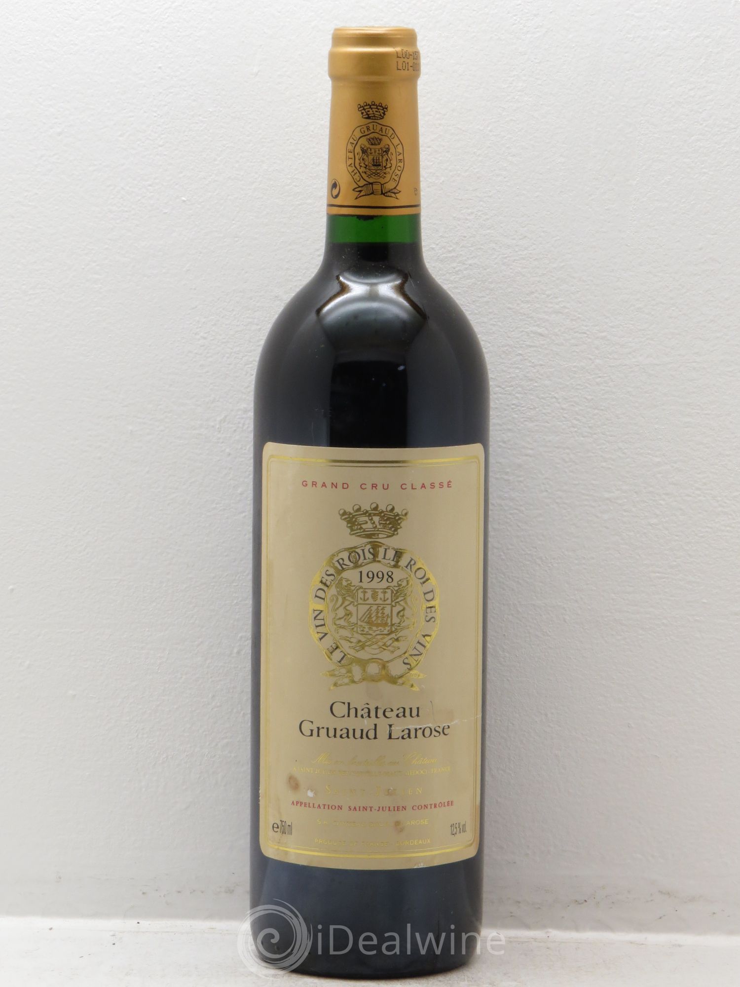 Château Gruaud Larose 2ème Grand Cru Classé 1998 - Lot de 1 bouteille - 0