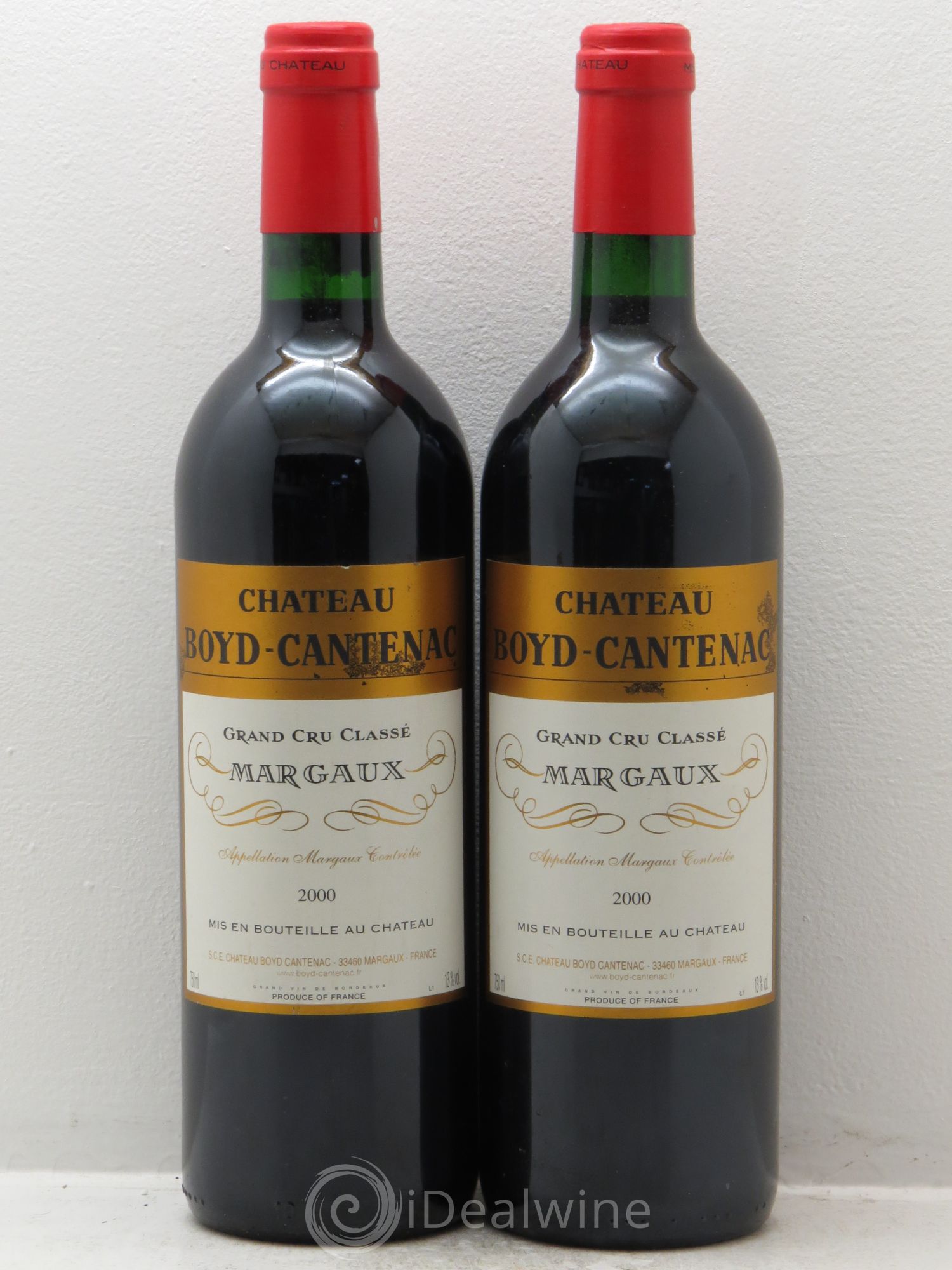Château Boyd Cantenac 3ème Grand Cru Classé 2000 - Lot de 2 bouteilles - 0