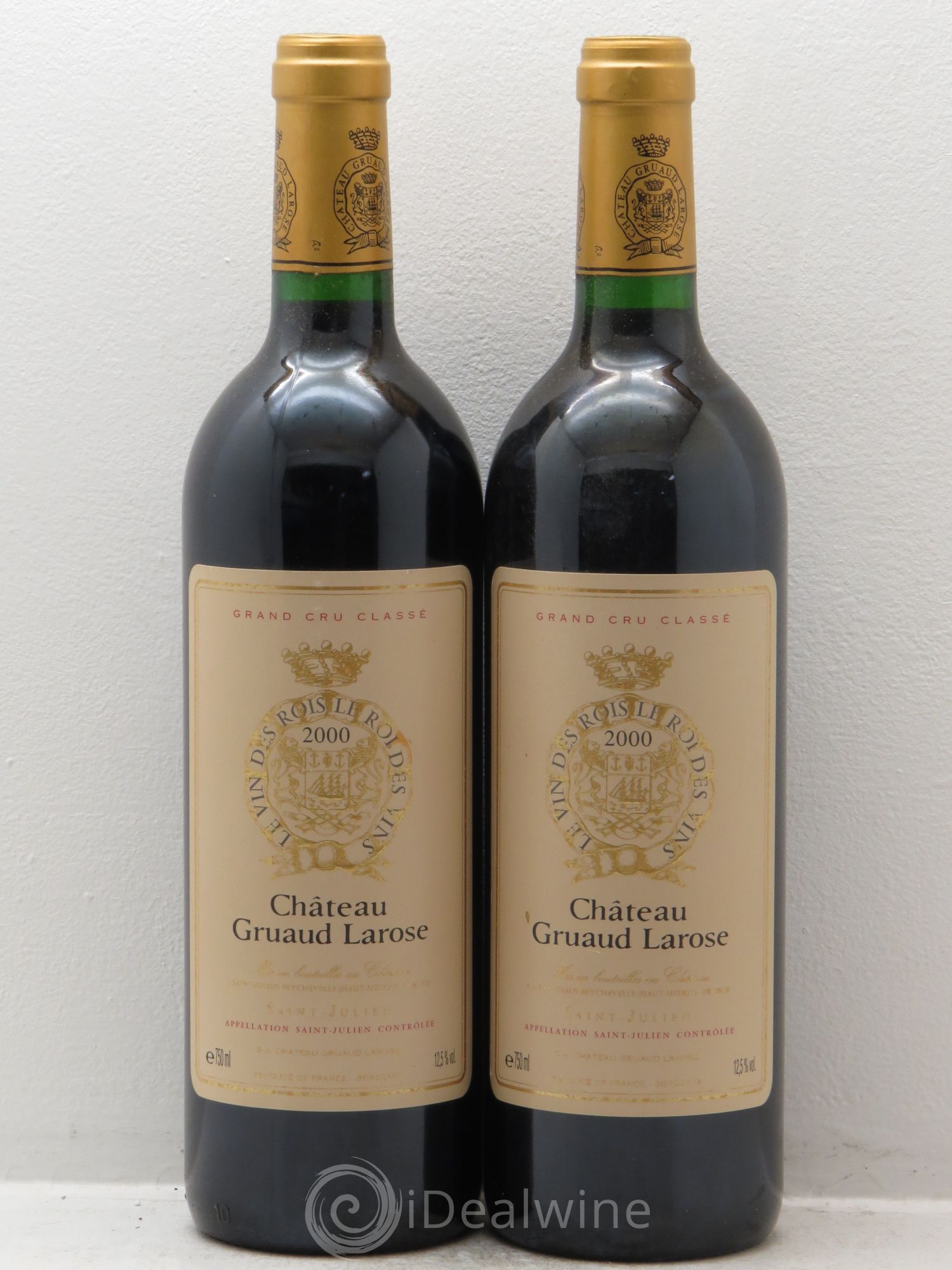 Château Gruaud Larose 2ème Grand Cru Classé 2000 - Lot de 2 bouteilles - 0