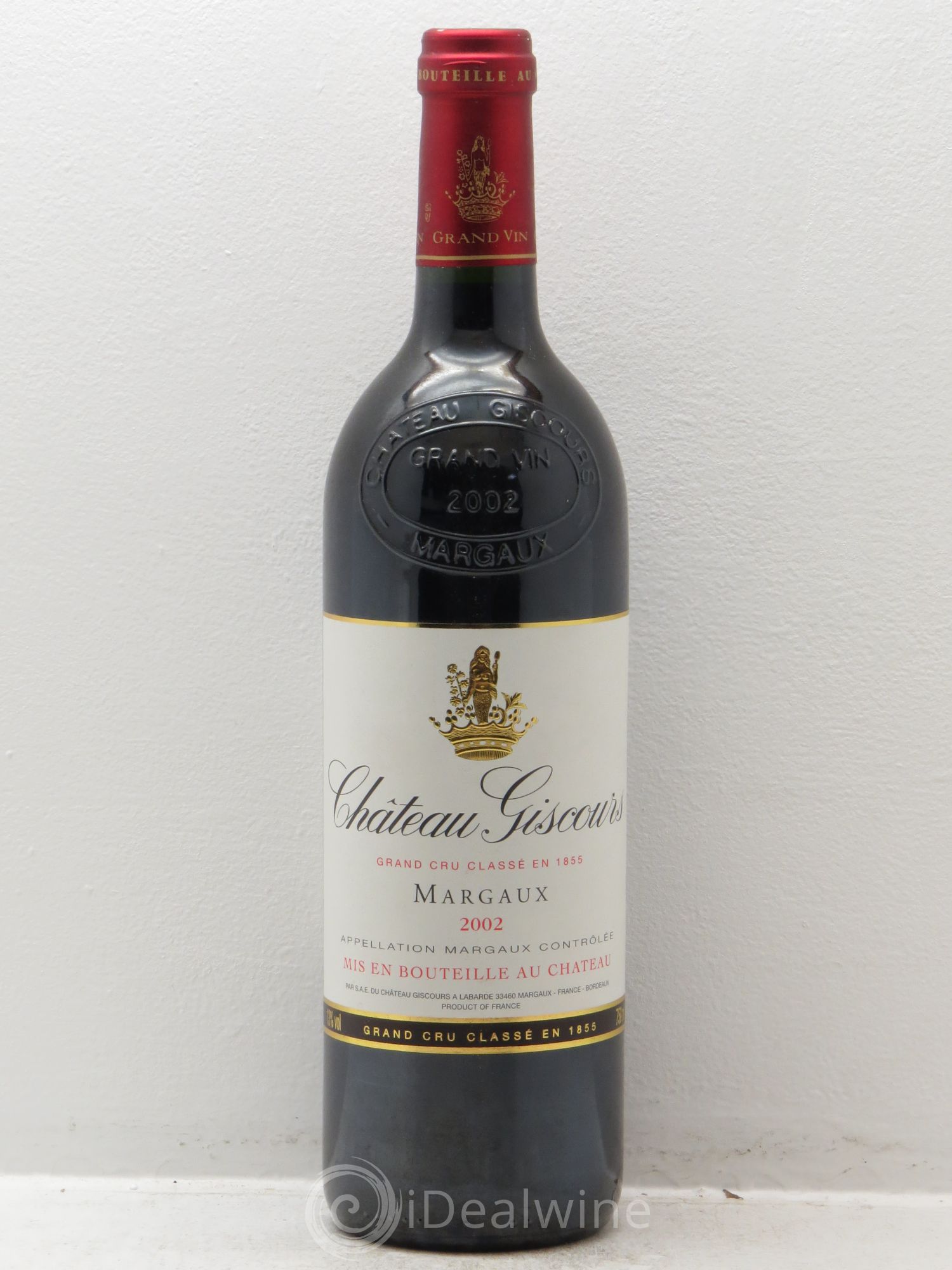 Château Giscours 3ème Grand Cru Classé 2002 - Lot de 1 bouteille - 0