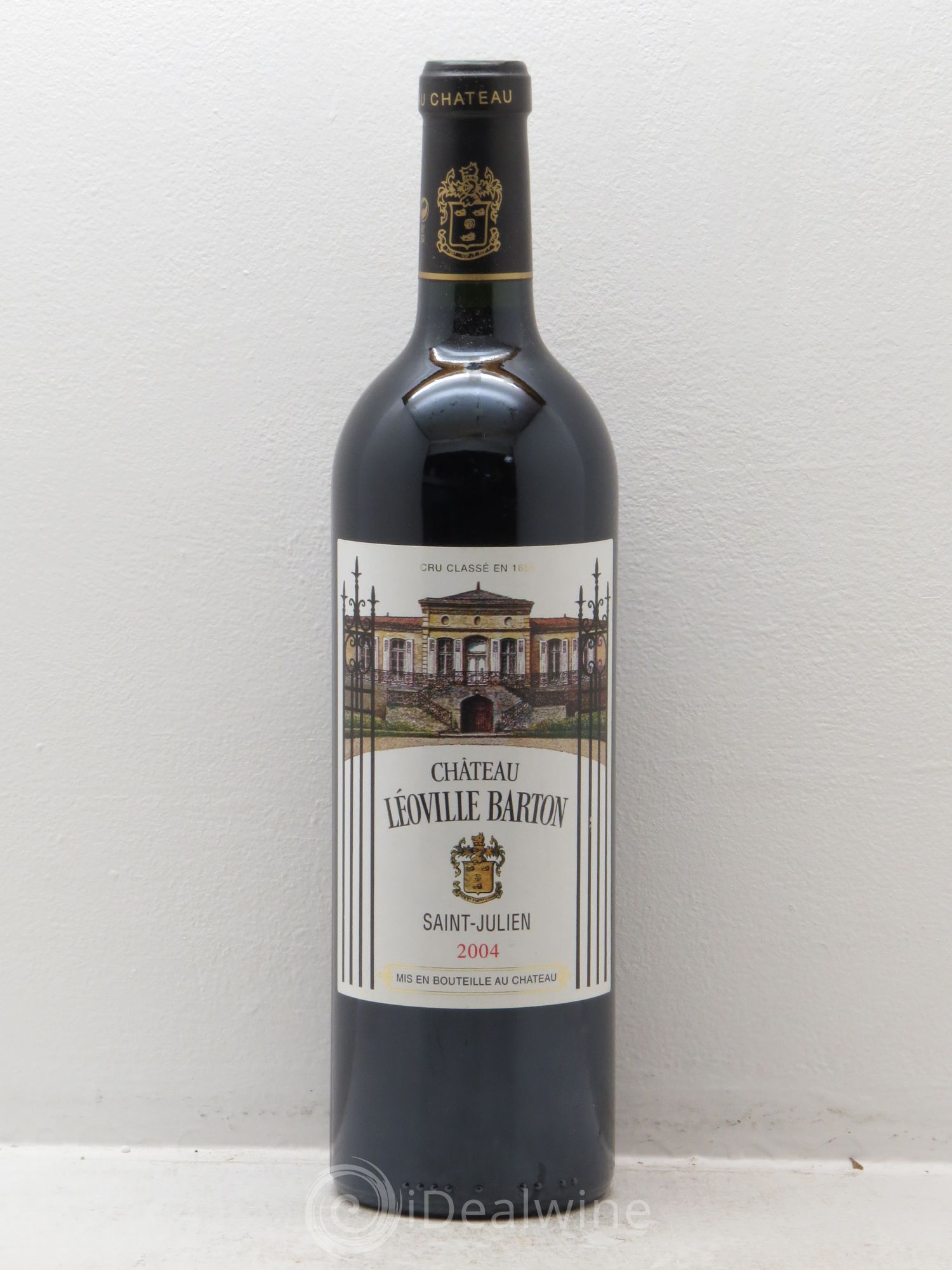 Château Léoville Barton 2ème Grand Cru Classé 2004 - Lot de 1 bouteille - 0