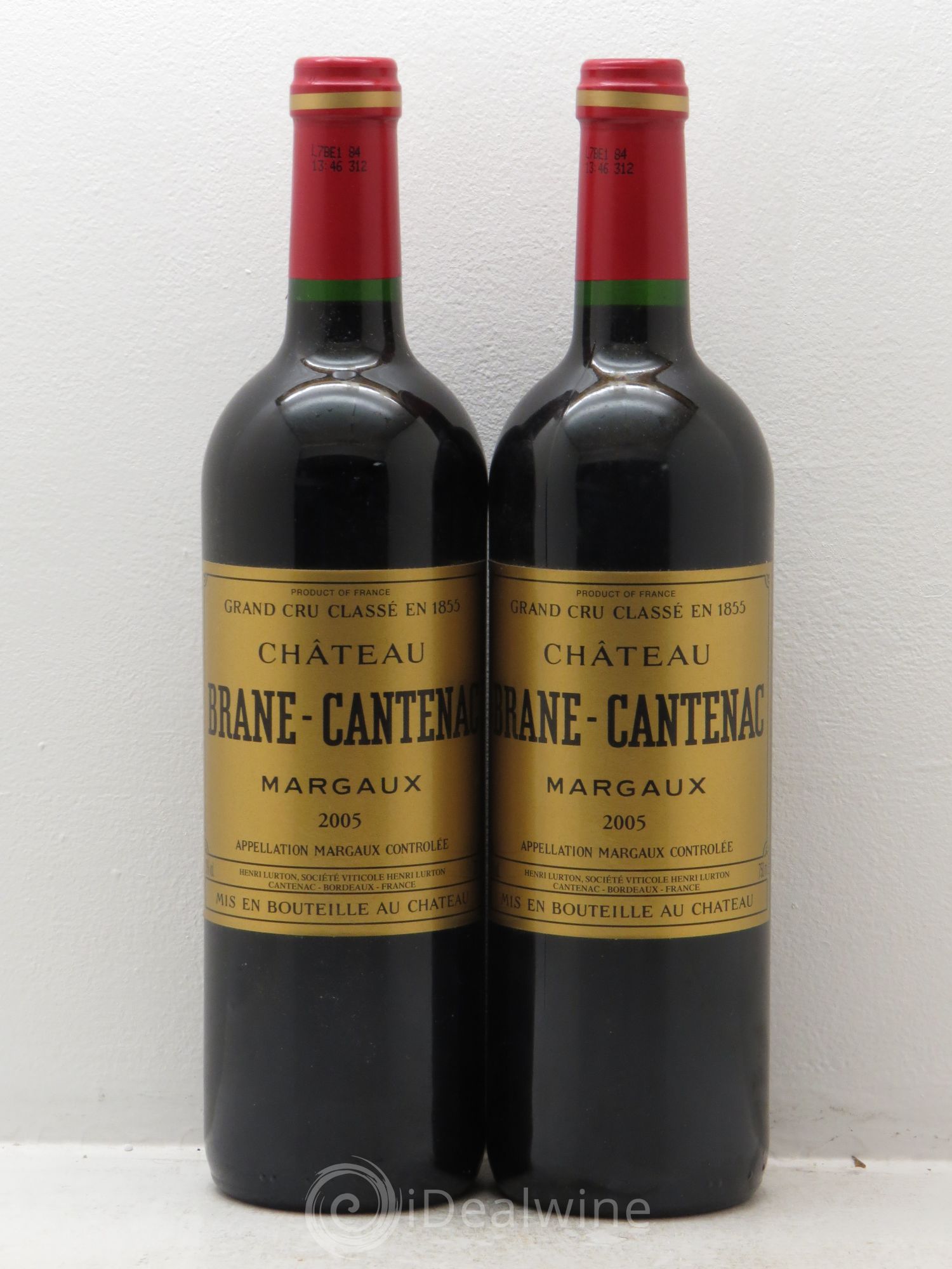 Château Brane Cantenac 2ème Grand Cru Classé 2005 - Lot de 2 bouteilles - 0