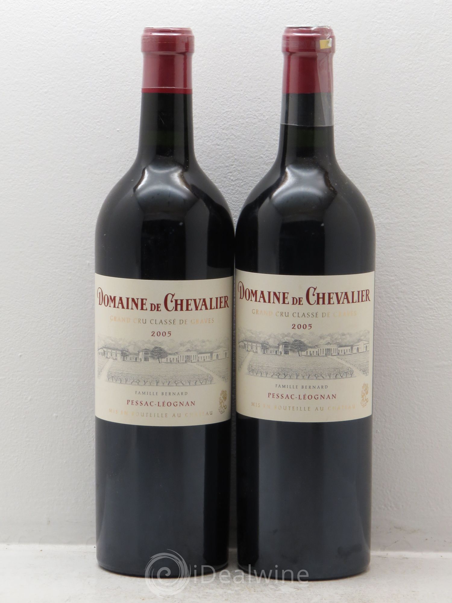 Domaine de Chevalier Cru Classé de Graves 2005 - Lot de 2 bouteilles - 0