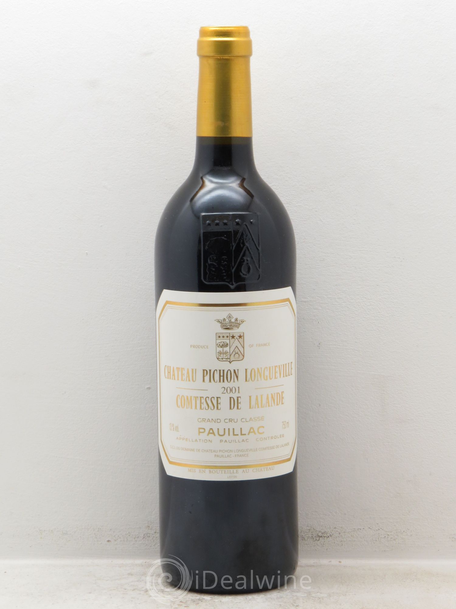 Château Pichon Longueville Comtesse de Lalande 2ème Grand Cru Classé 2001 - Lot de 1 bouteille - 0