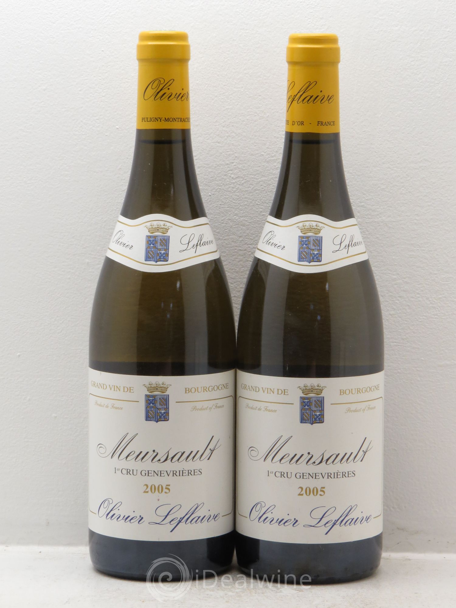 Meursault 1er Cru 2005 - Lot de 2 bouteilles - 0