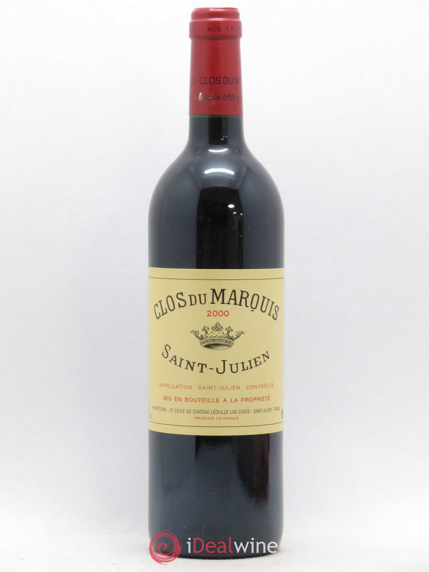 Clos du Marquis 2000 - Lot de 1 bouteille - 0