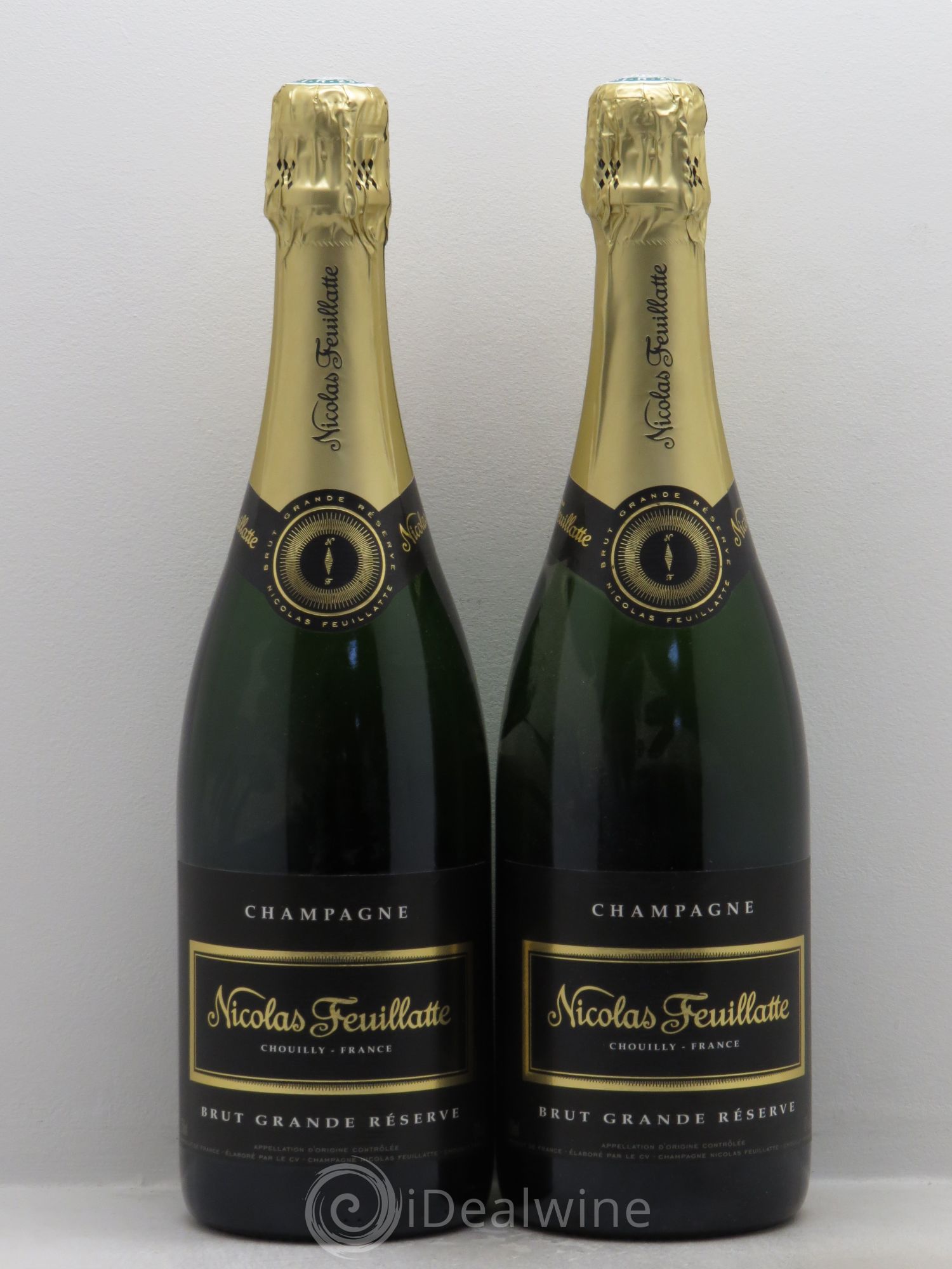 Champagne Nicolas Feuillate Grande Réserve - Posten von 2 Flaschen - 0