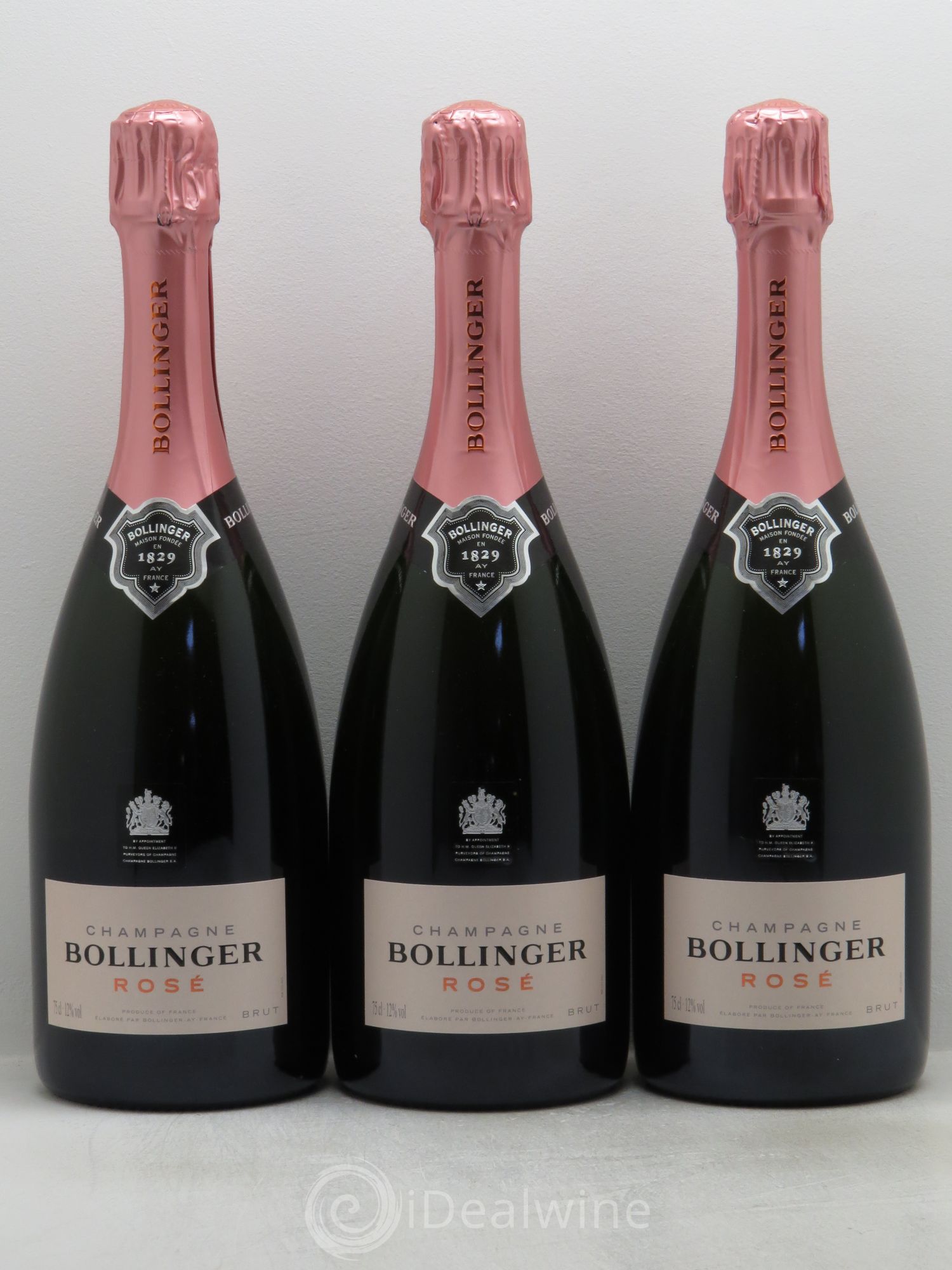 Rosé Brut Bollinger - Lot de 3 bouteilles - 0