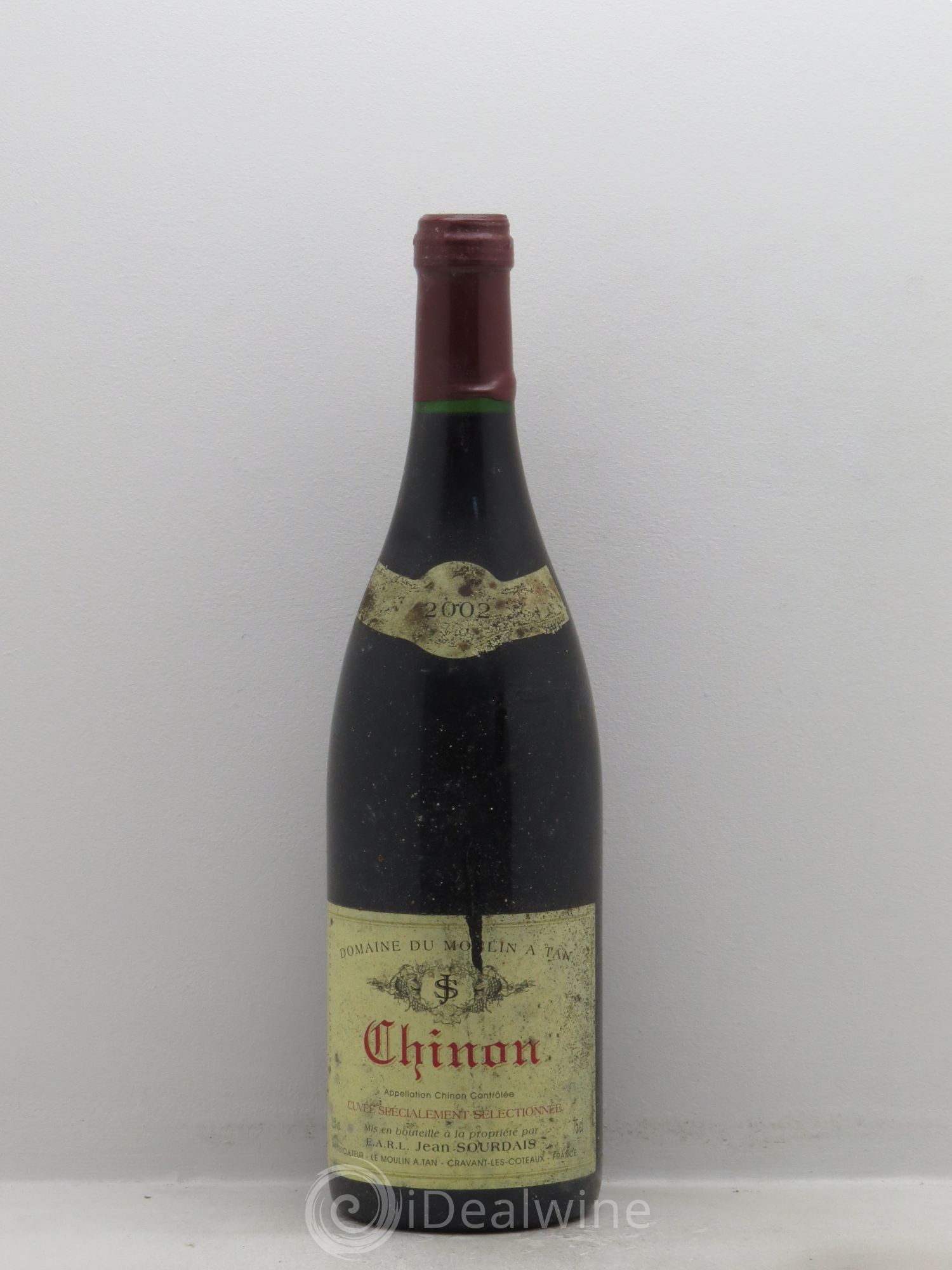 Chinon Jean Sourdais Moulin à Tan 2002 - Posten von 12 Flaschen - 0