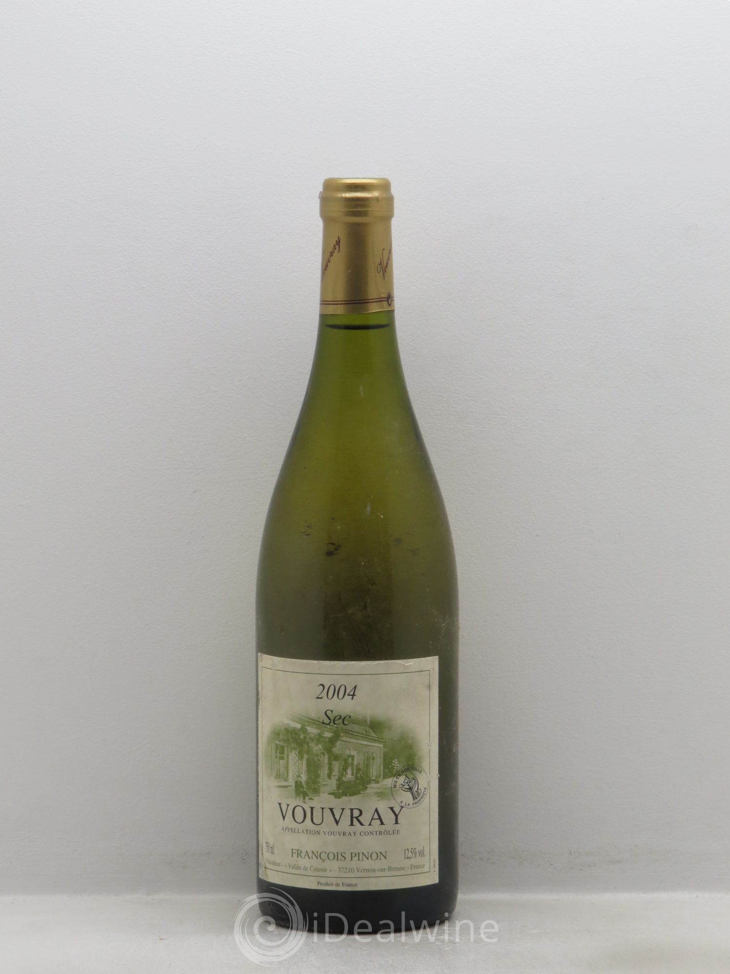 Vouvray Pinon (sans prix de réserve) 2004 - Posten von 1 Flasche - 0