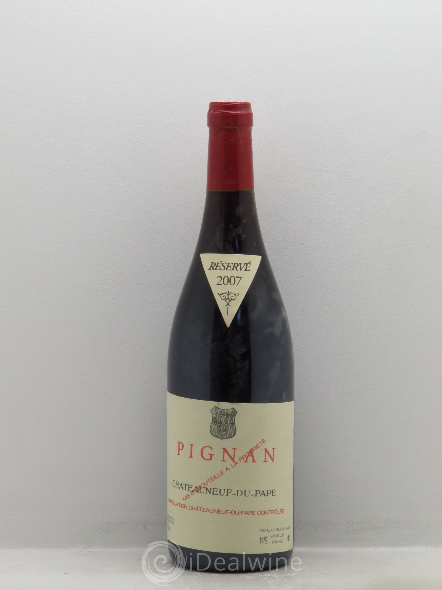 Châteauneuf-du-Pape Pignan Emmanuel Reynaud 2007 - Lot de 1 bouteille - 0
