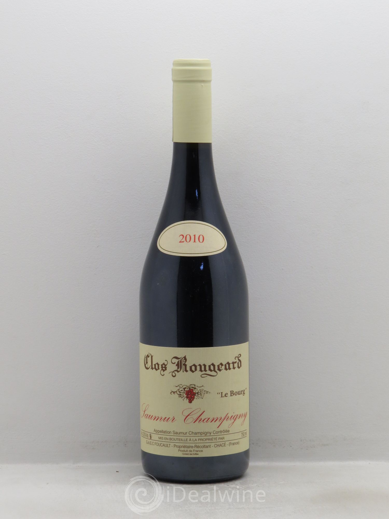 Saumur-Champigny Le Bourg Clos Rougeard 2010 - Lot de 1 bouteille - 0