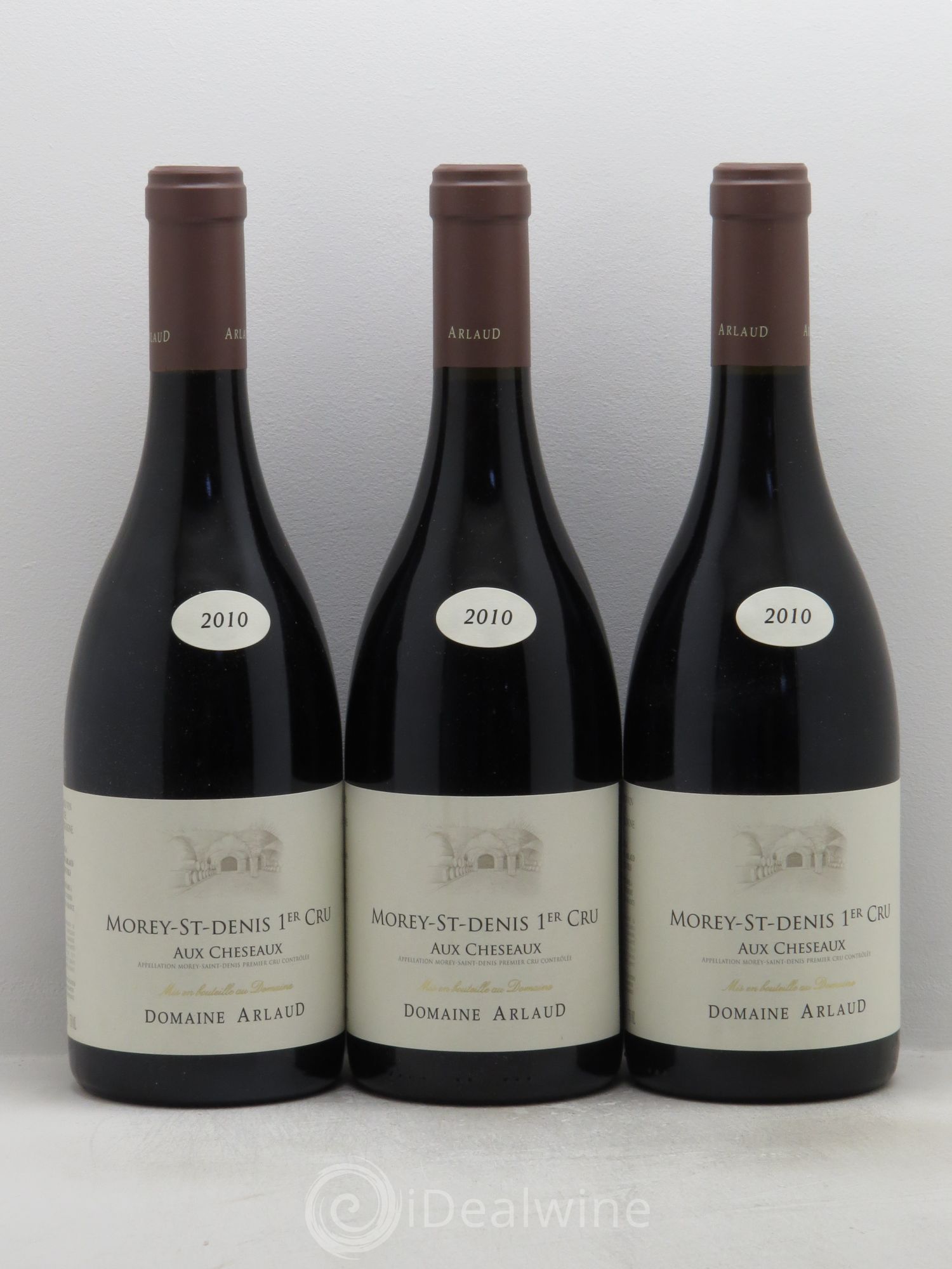 Morey-Saint-Denis 1er Cru Domaine Arlaud 2010 - Lot de 3 bouteilles - 0