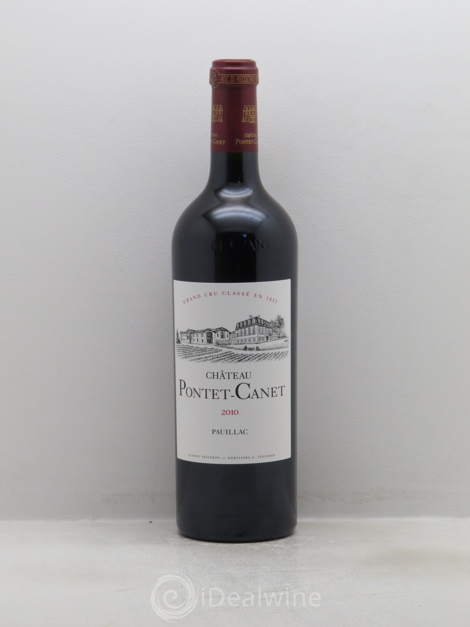 Château Pontet Canet 5ème Grand Cru Classé 2010 - Lot de 6 bouteilles - 0