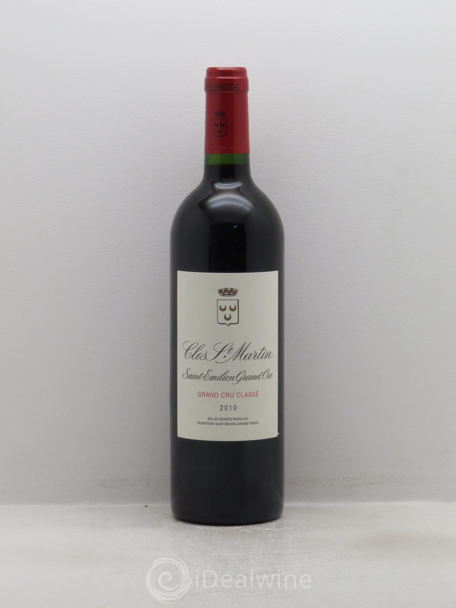Saint-Émilion Clos Saint Martin 2010 - Posten von 6 Flaschen - 0