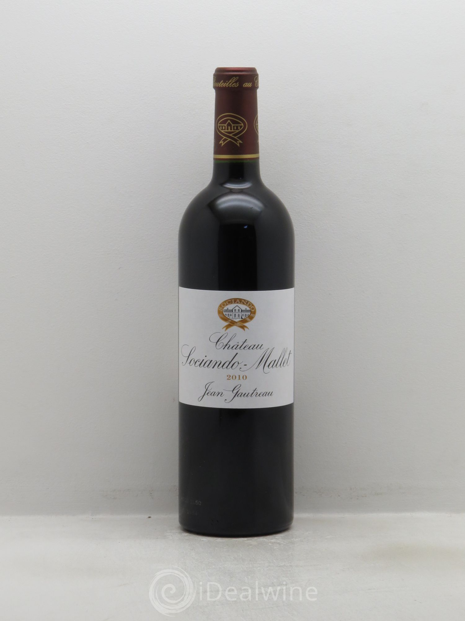 Château Sociando Mallet 2010 - Lot de 6 bouteilles - 0