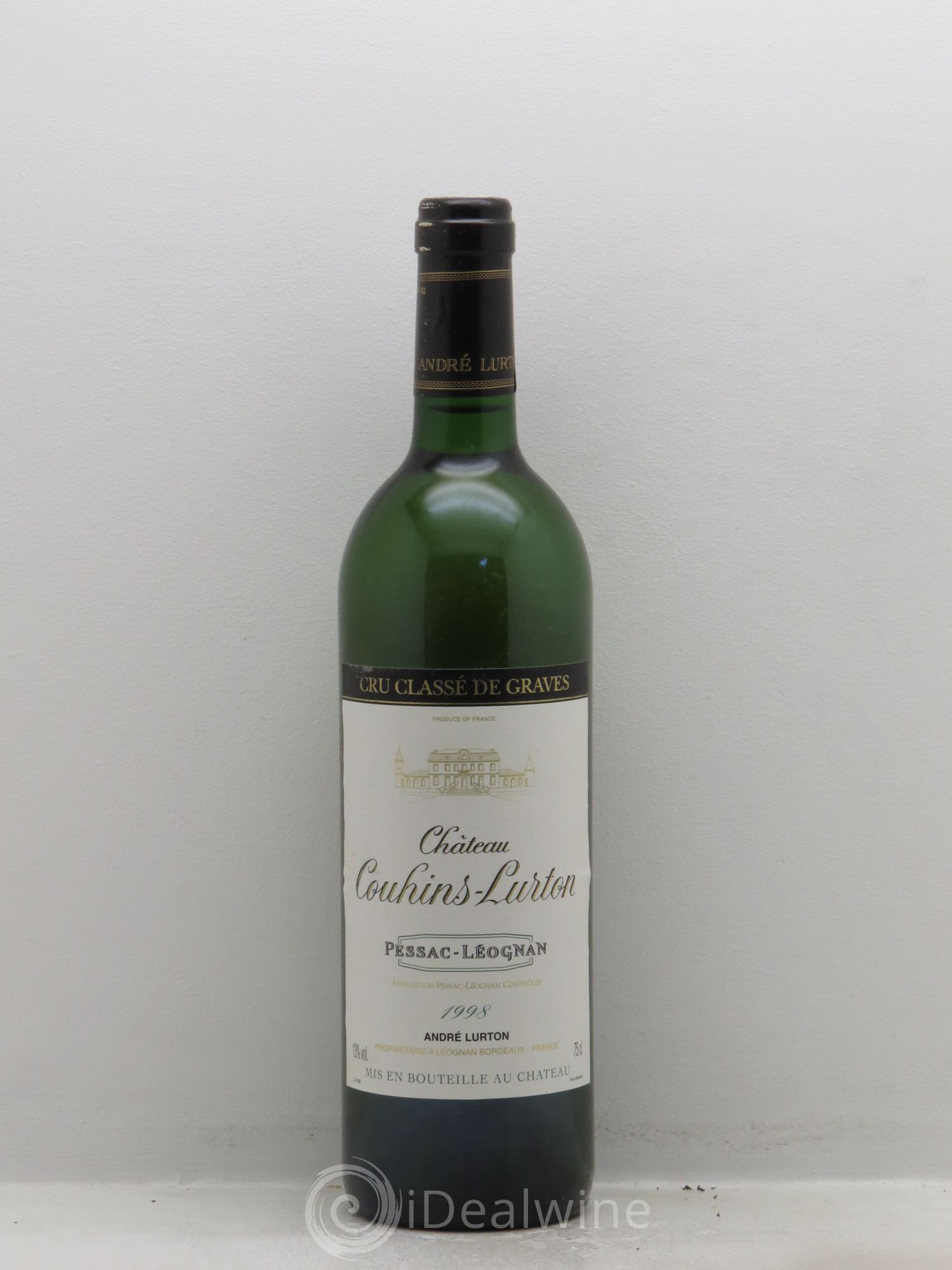 Château Couhins-Lurton Cru Classé de Graves 1998 - Lot de 1 bouteille - 0