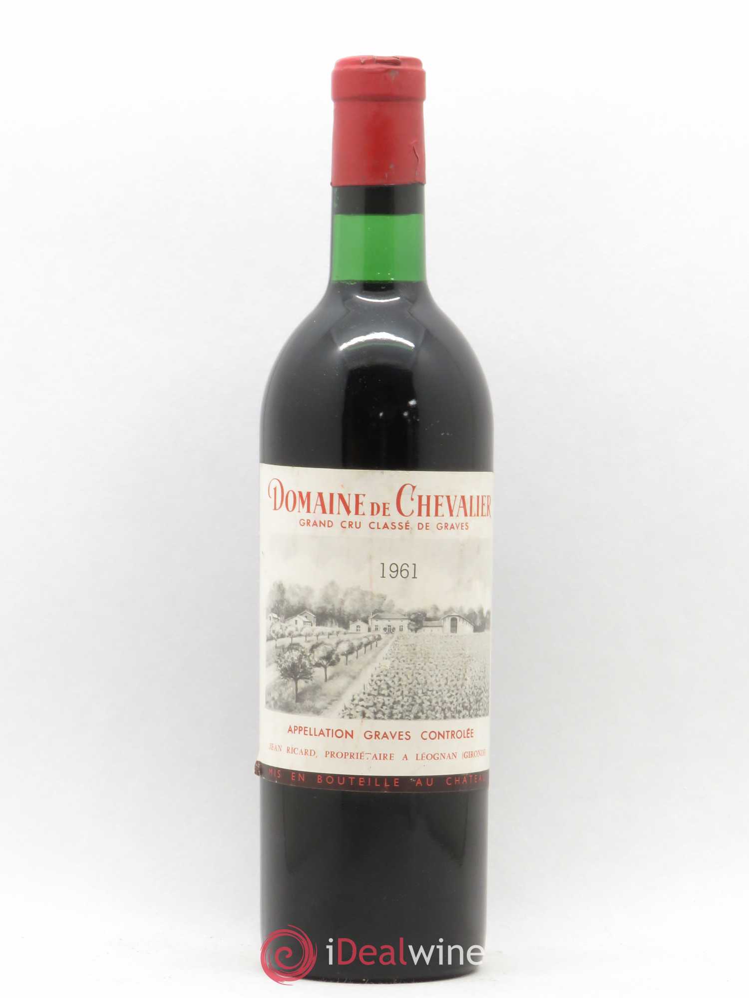 Domaine de Chevalier Cru Classé de Graves 1961 - Lot de 1 bouteille - 0