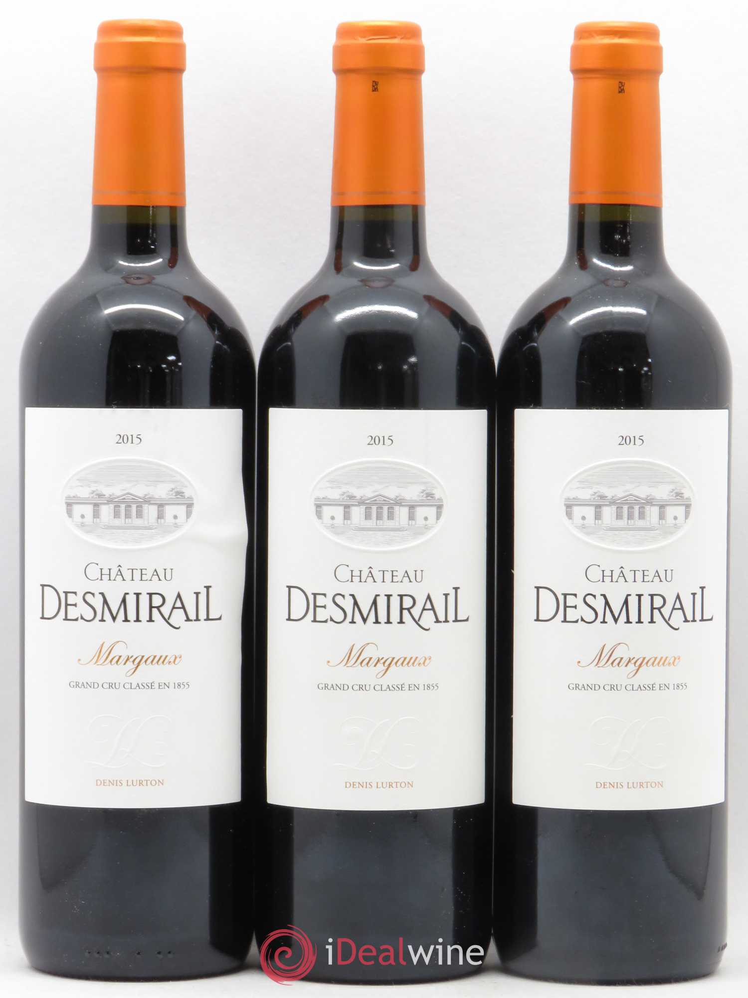 Château Desmirail 3ème Grand Cru Classé 2015 - Lot de 3 bouteilles - 0