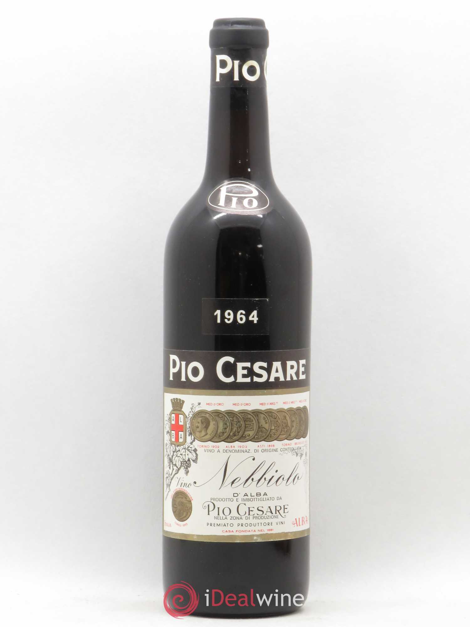 Italie Nebbiolo d'Alba Pio Cesare 1964 - Lot de 1 bouteille - 0