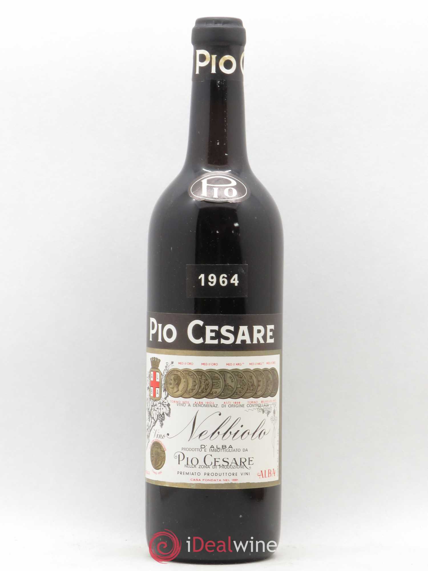Italie Nebbiolo d'Alba Pio Cesare 1964 - Lot de 1 bouteille - 0