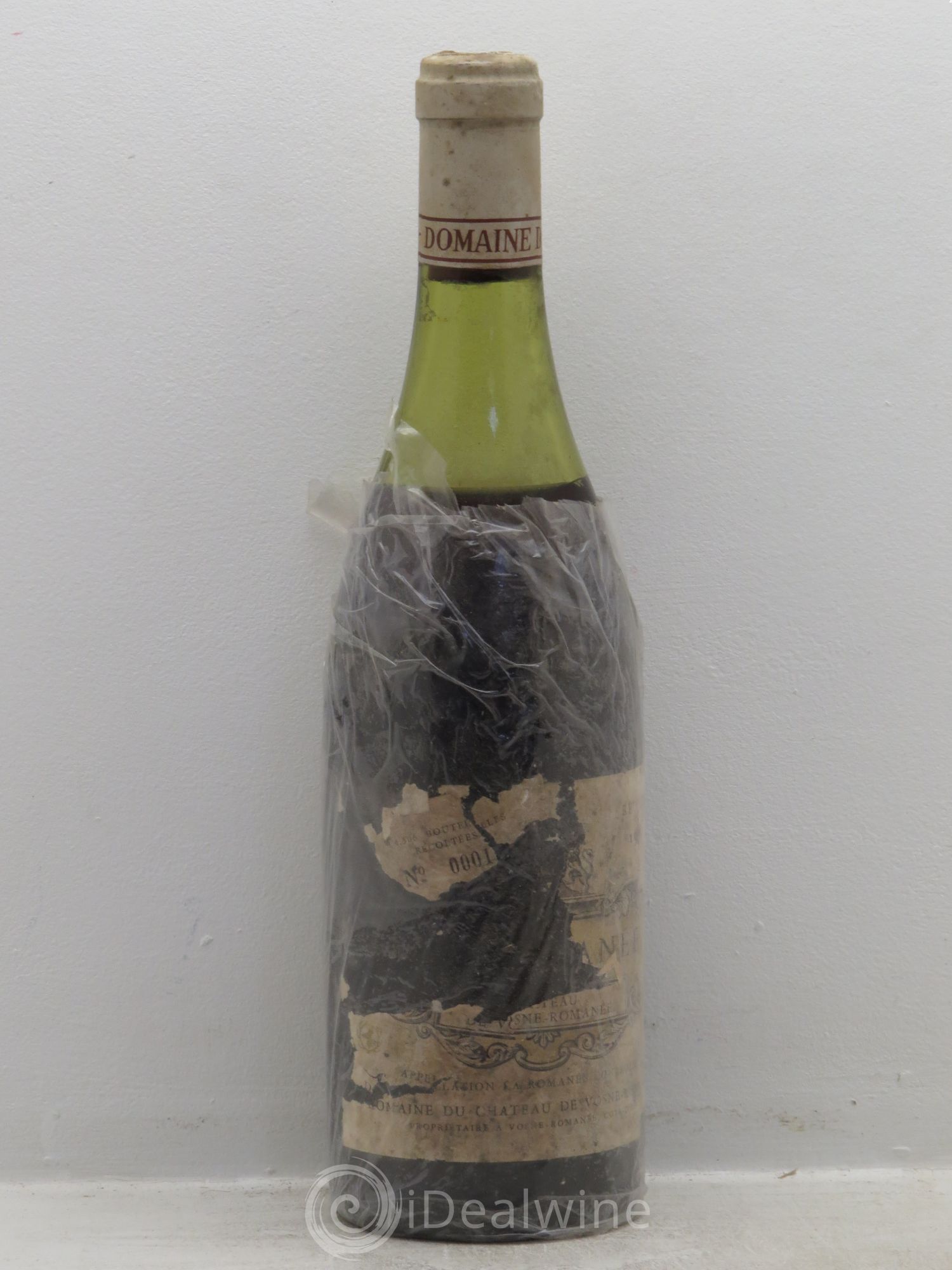 La Romanée Grand Cru Comte Liger-Belair (Domaine du) Château de Vosne Romanée 1970 - Lot de 1 bouteille - 0
