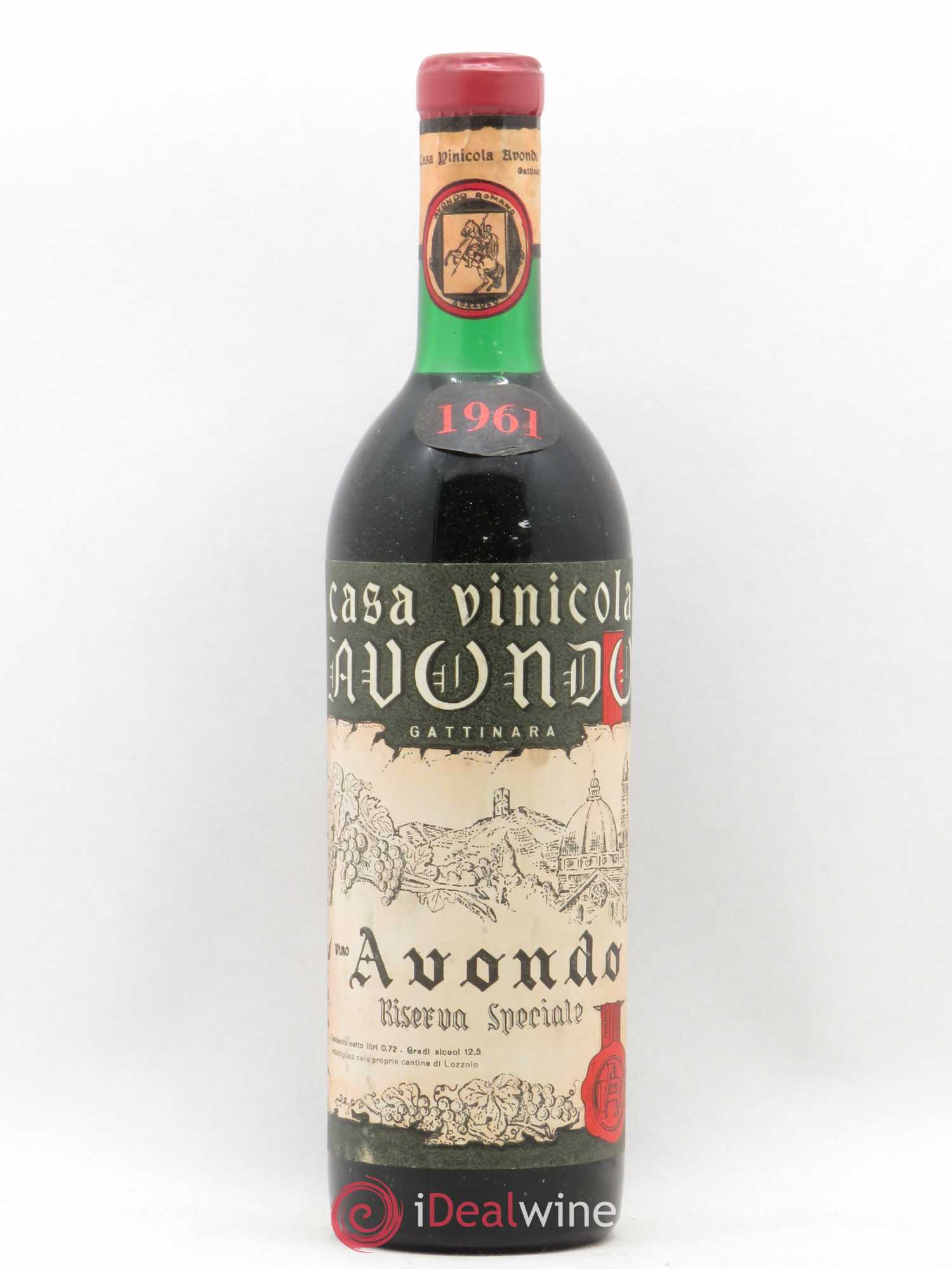 Gattinara DOCG Avondo Riserva Speciale 1961 - Lot de 1 bouteille - 0