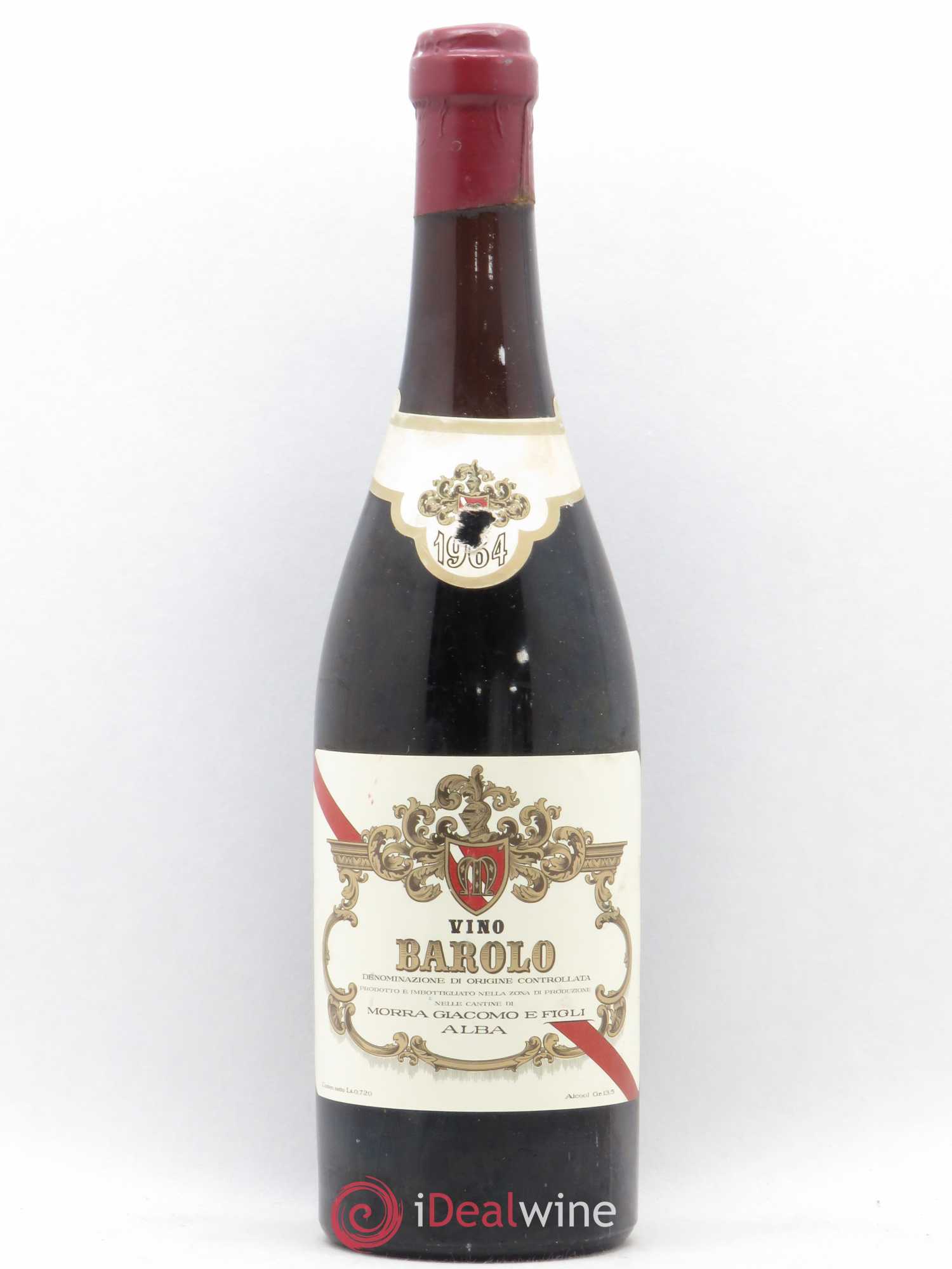 Barolo Giacomo Morra 1964 - Posten von 1 Flasche - 0