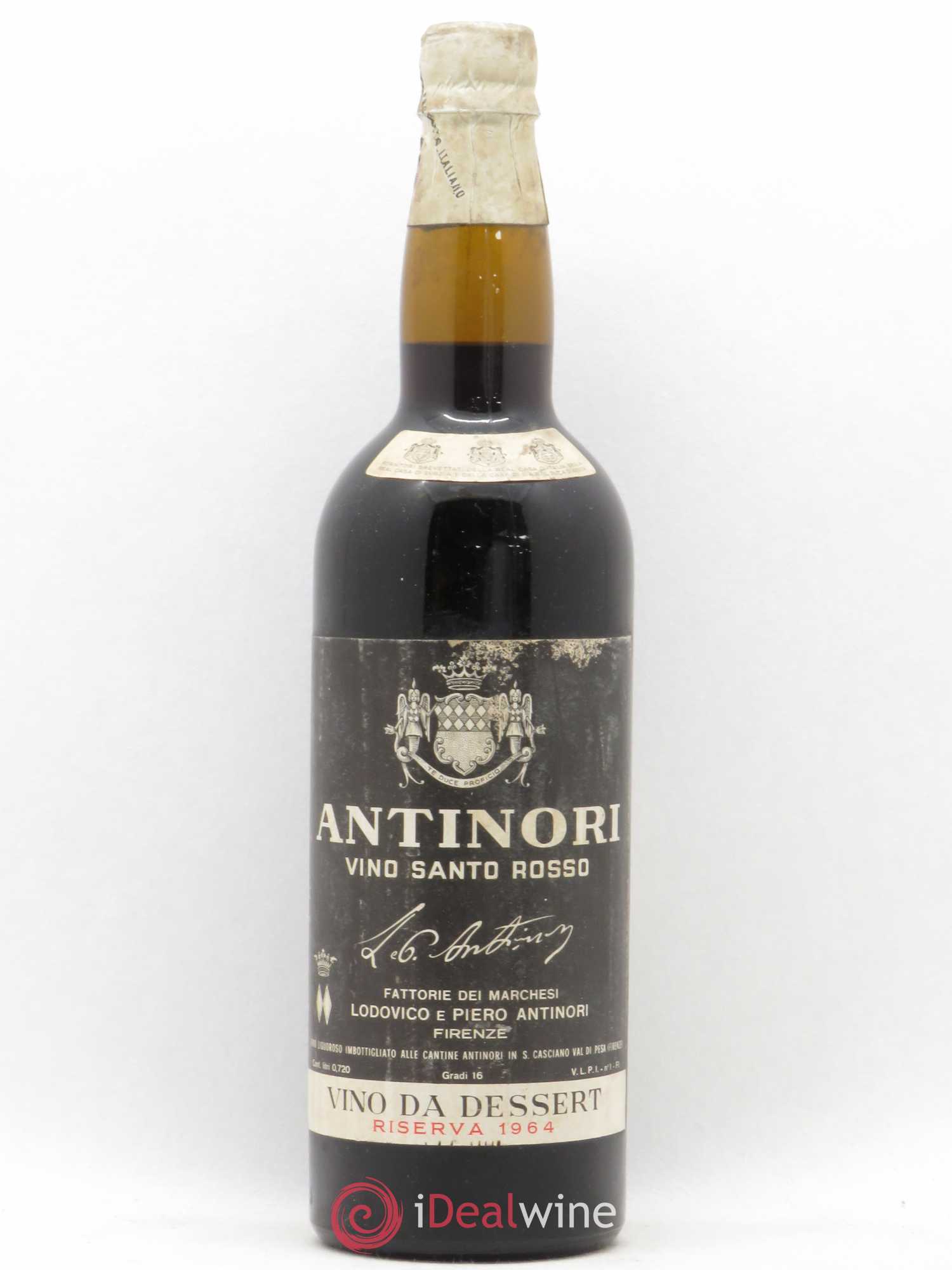 Italie Vin Santo Riserva Antinori 1964 - Lot de 1 bouteille - 0