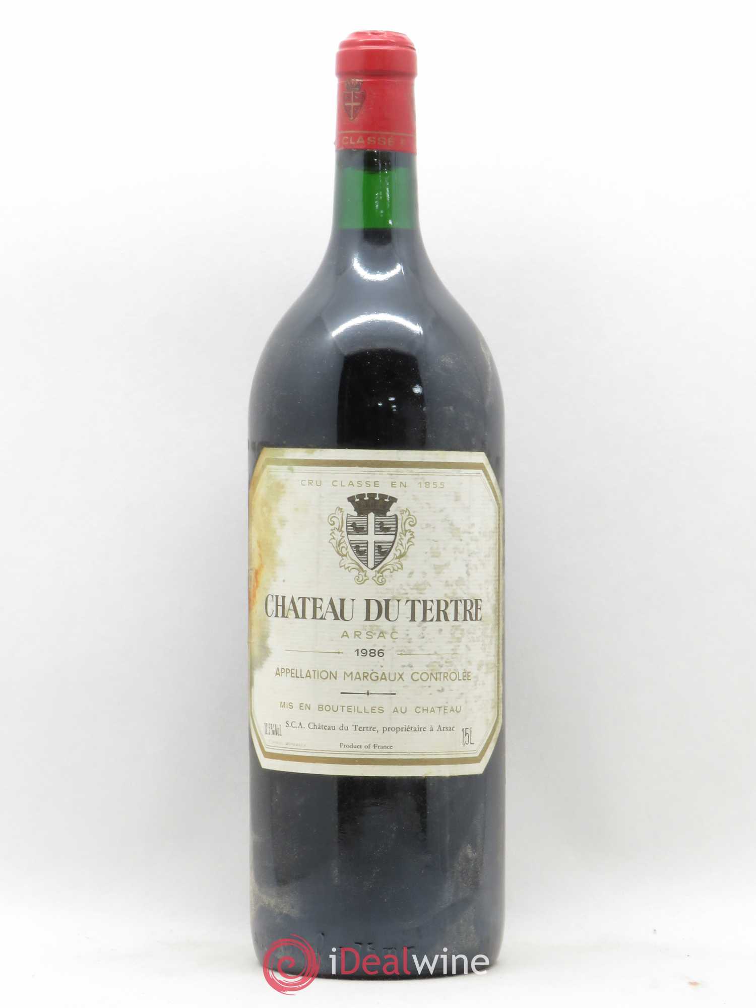 Château du Tertre 5ème Grand Cru Classé 1986 - Lot de 1 magnum - 0
