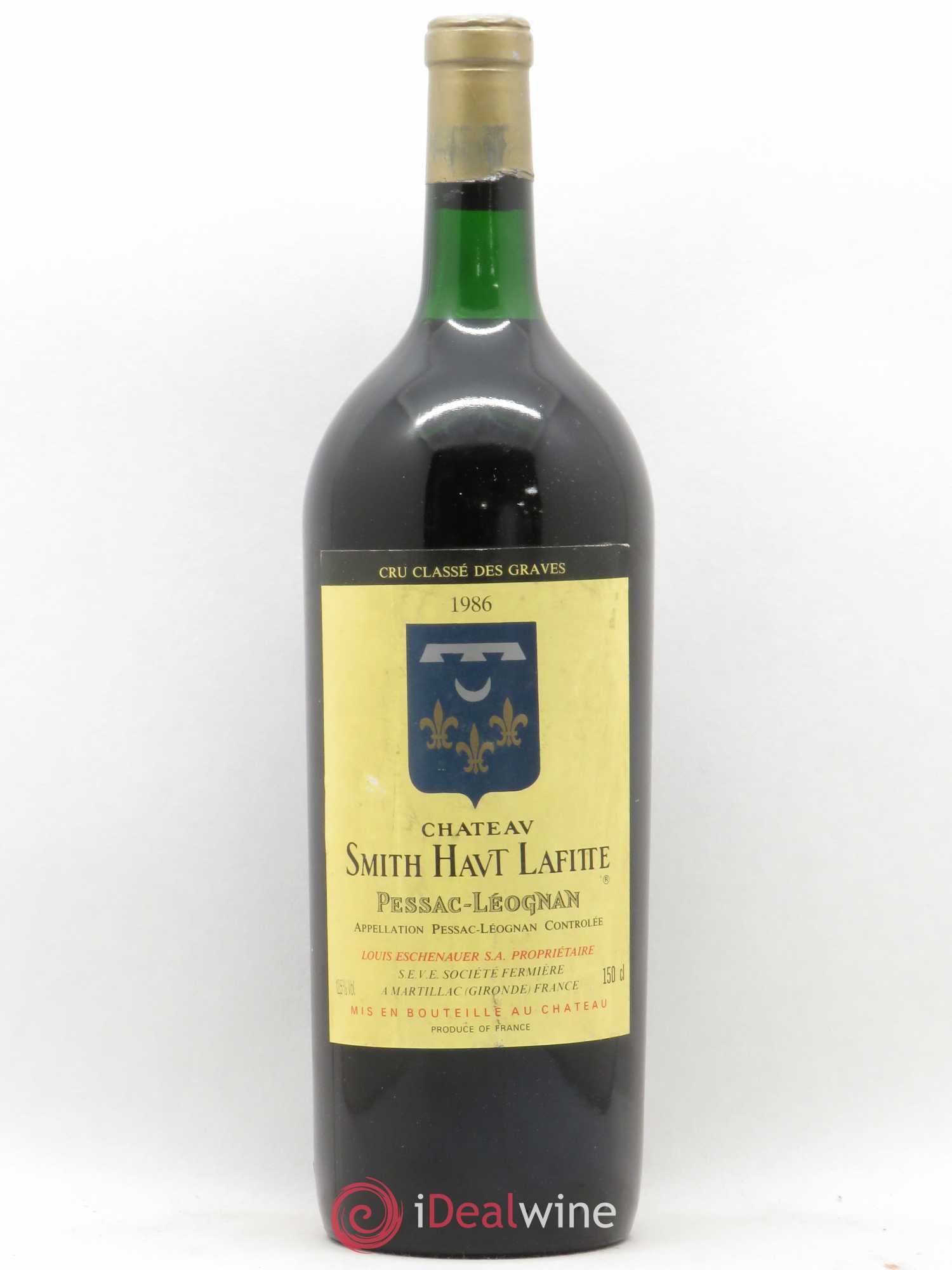 Château Smith Haut Lafitte Cru Classé de Graves 1986 - Lot de 1 magnum - 0