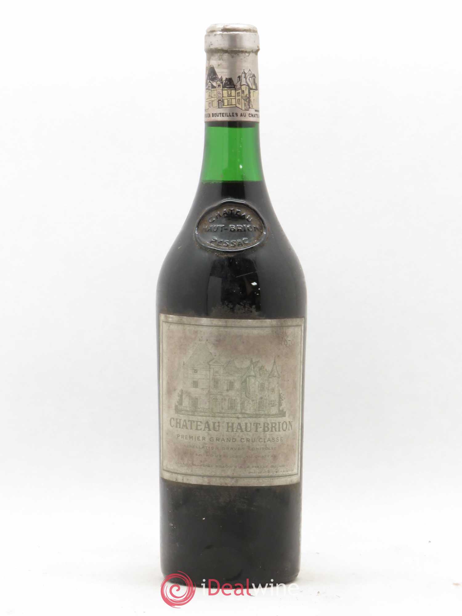 Château Haut Brion 1er Grand Cru Classé 1970 - Lot de 1 bouteille - 0