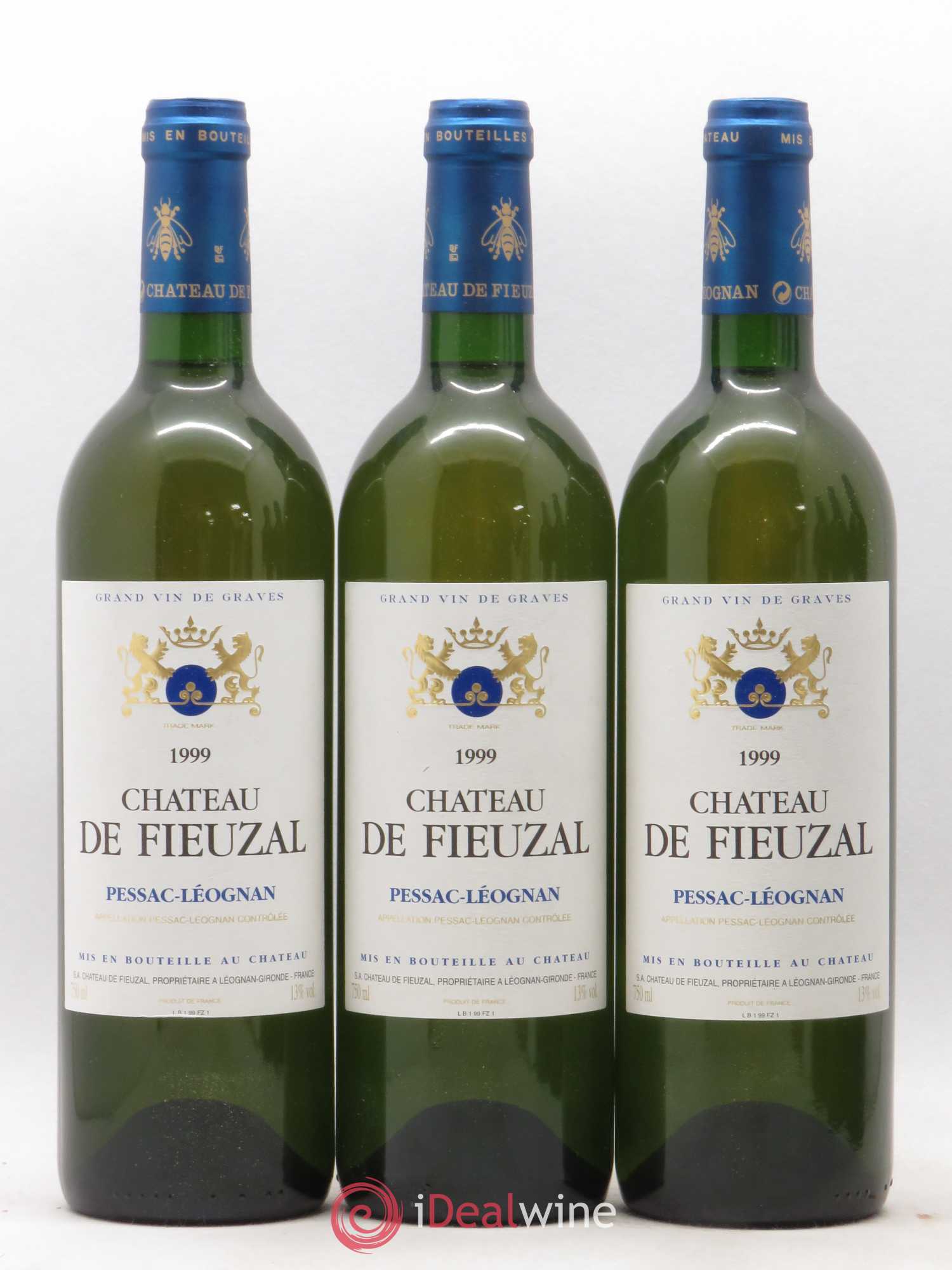 Château de Fieuzal 1999 - Lot de 6 bouteilles - 1