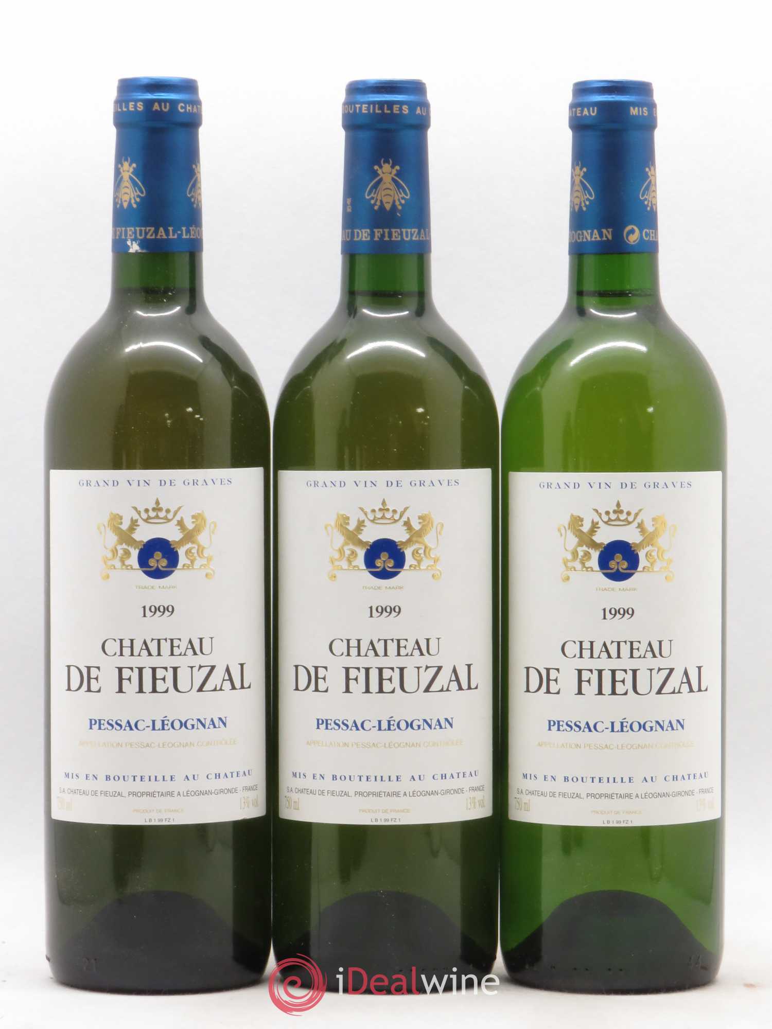 Château de Fieuzal 1999 - Lot de 6 bouteilles - 2