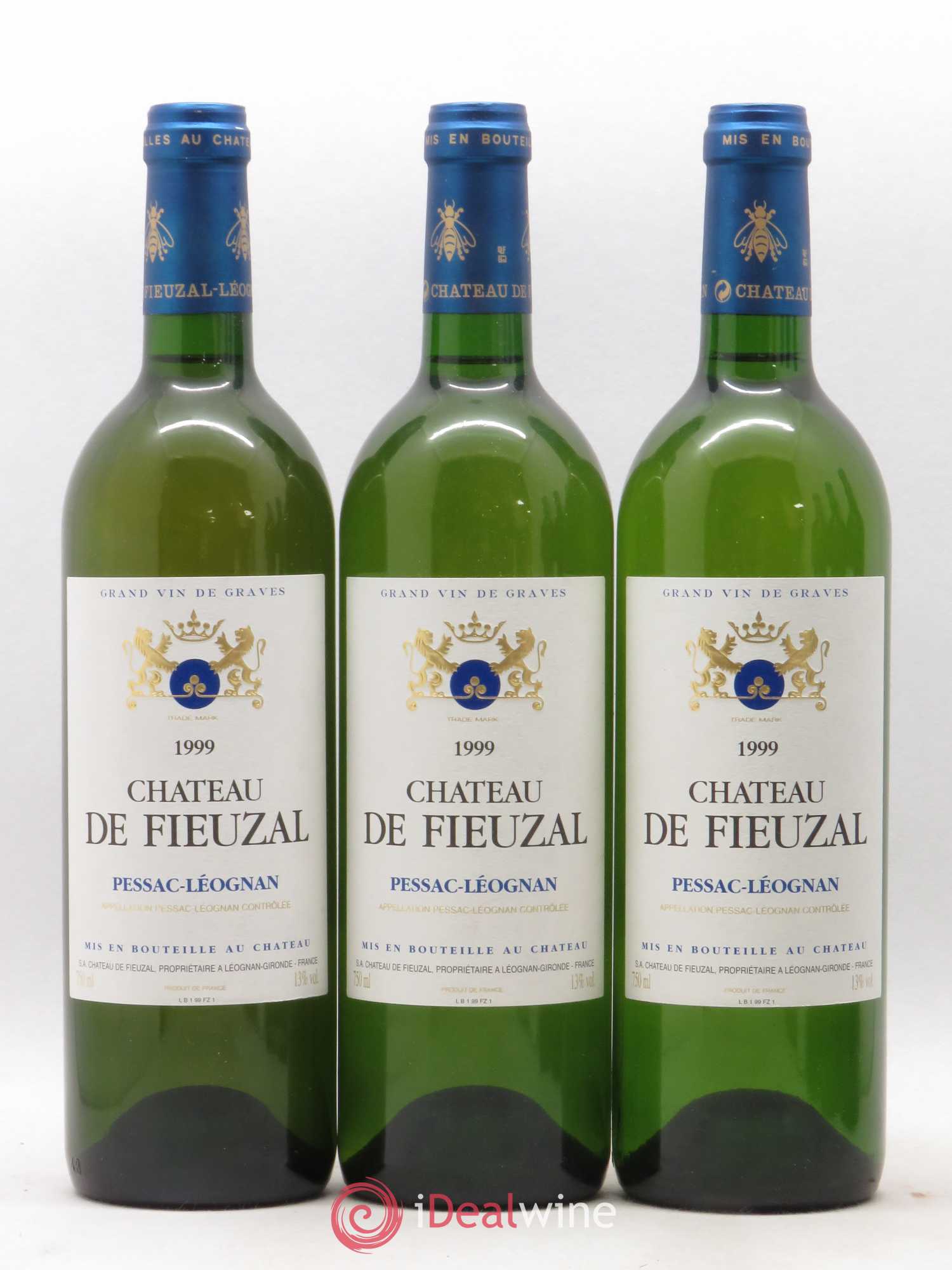 Château de Fieuzal 1999 - Lot de 6 bouteilles - 1