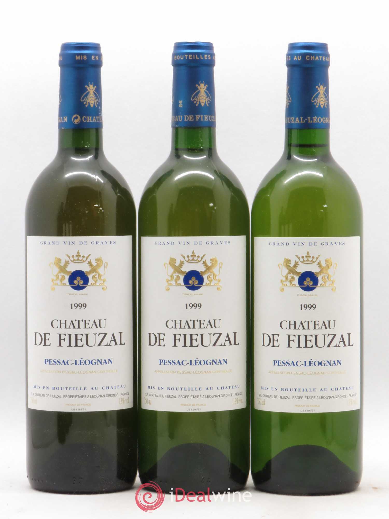 Château de Fieuzal 1999 - Lot de 6 bouteilles - 2