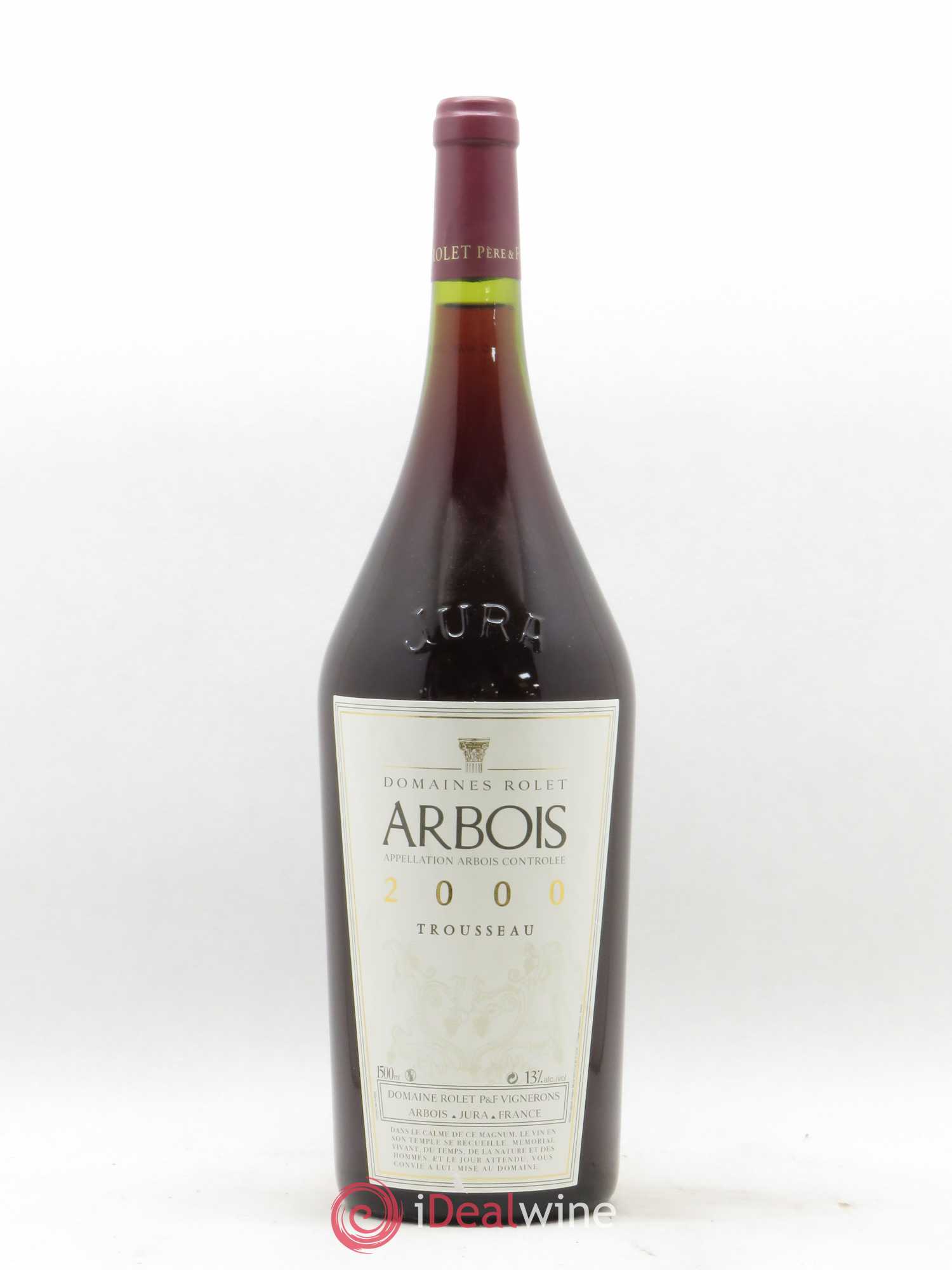 Arbois Trousseau Domaine Rolet 2000 - Lot de 1 magnum - 0