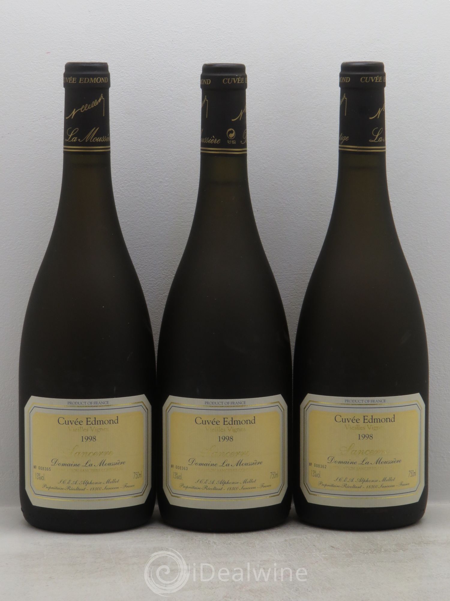 Sancerre Cuvée Edmond Alphonse Mellot 1998 - Posten von 3 Flaschen - 0