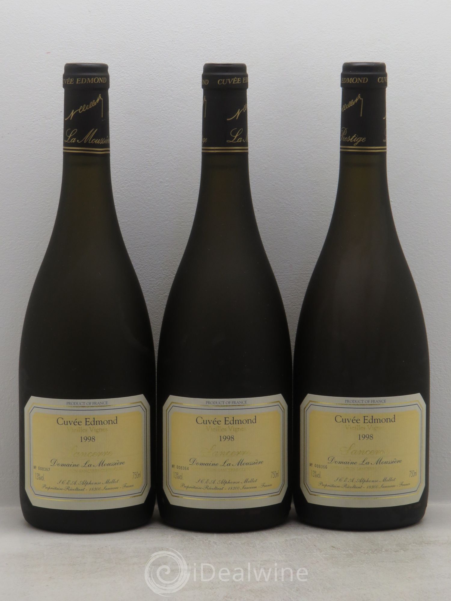 Sancerre Cuvée Edmond Alphonse Mellot 1998 - Posten von 3 Flaschen - 0