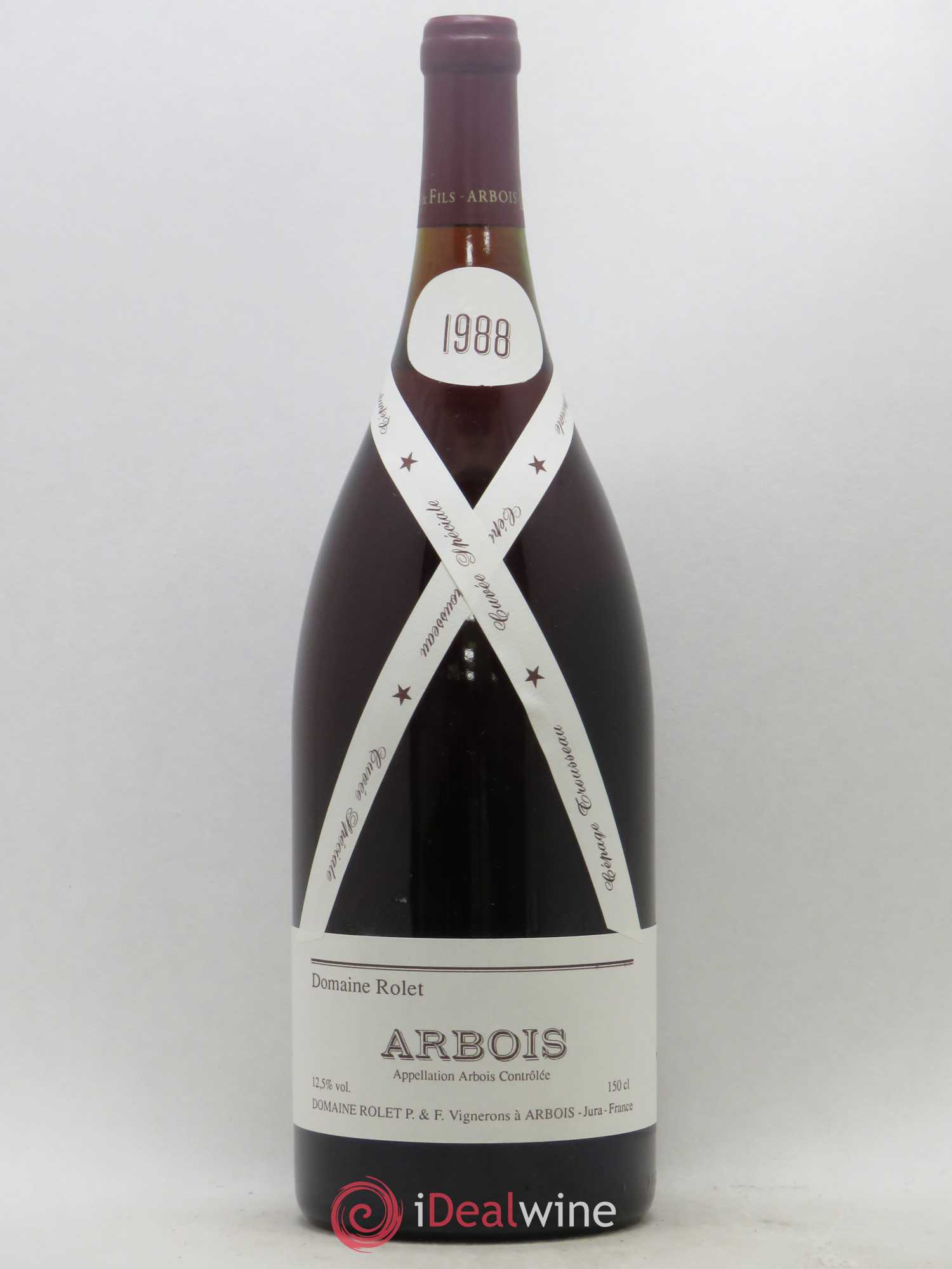 Arbois Trousseau Domaine Rolet Cuvée Spéciale 1988 - Lot de 1 magnum - 0