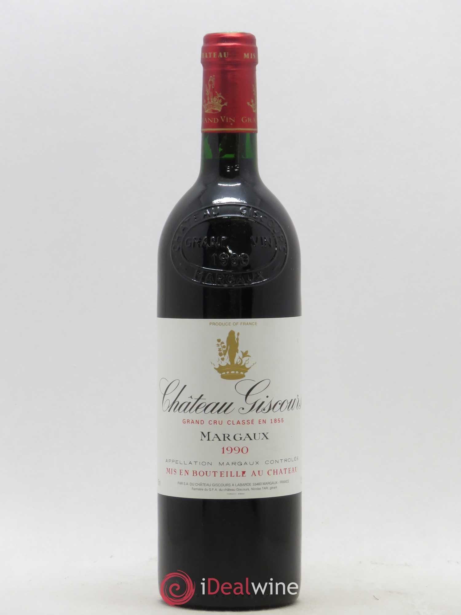 Château Giscours 3ème Grand Cru Classé 1990 - Lot de 1 bouteille - 0