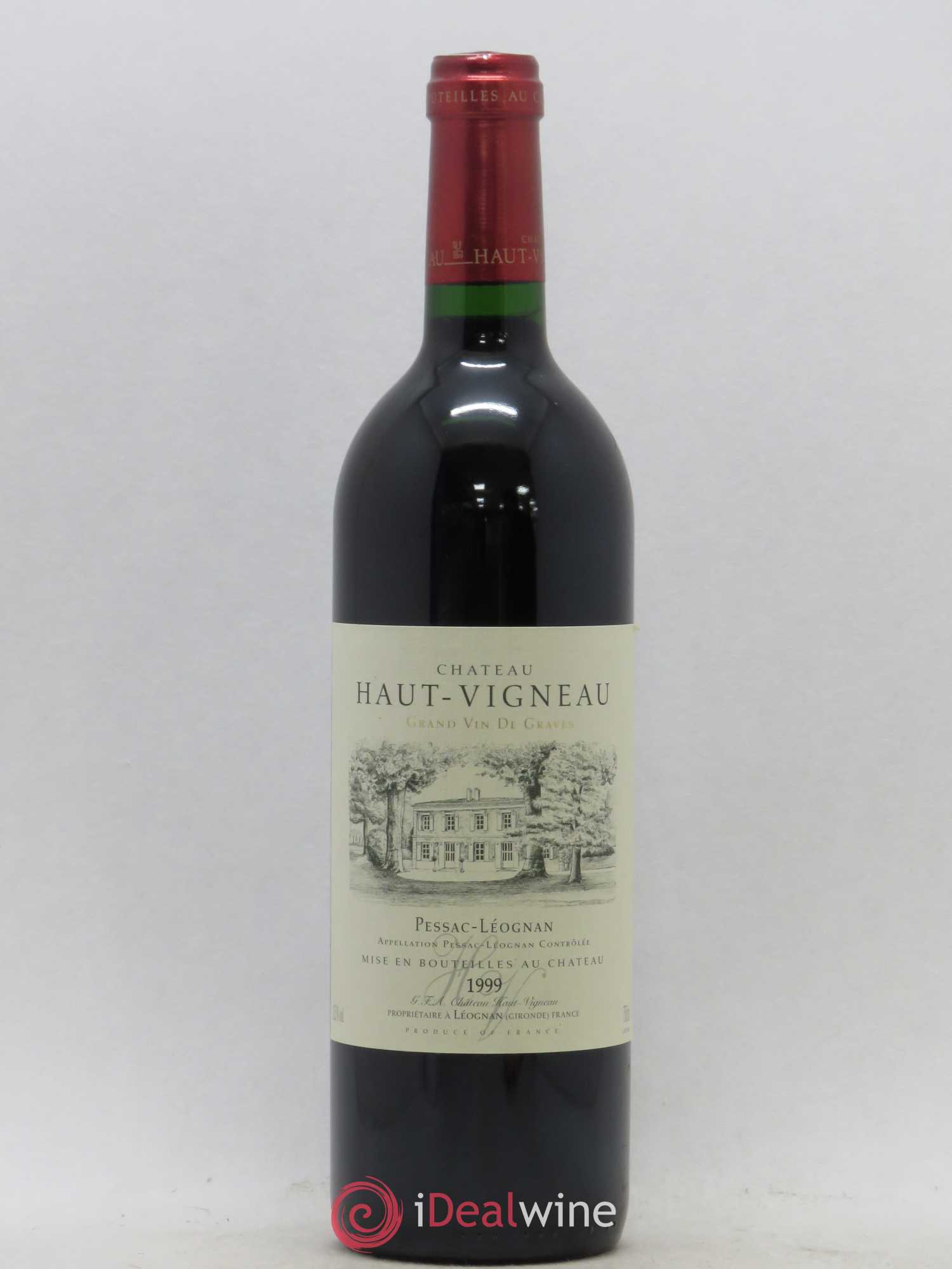 Pessac-Léognan Château Haut Vigneau 1999 - Lot de 1 bouteille - 0